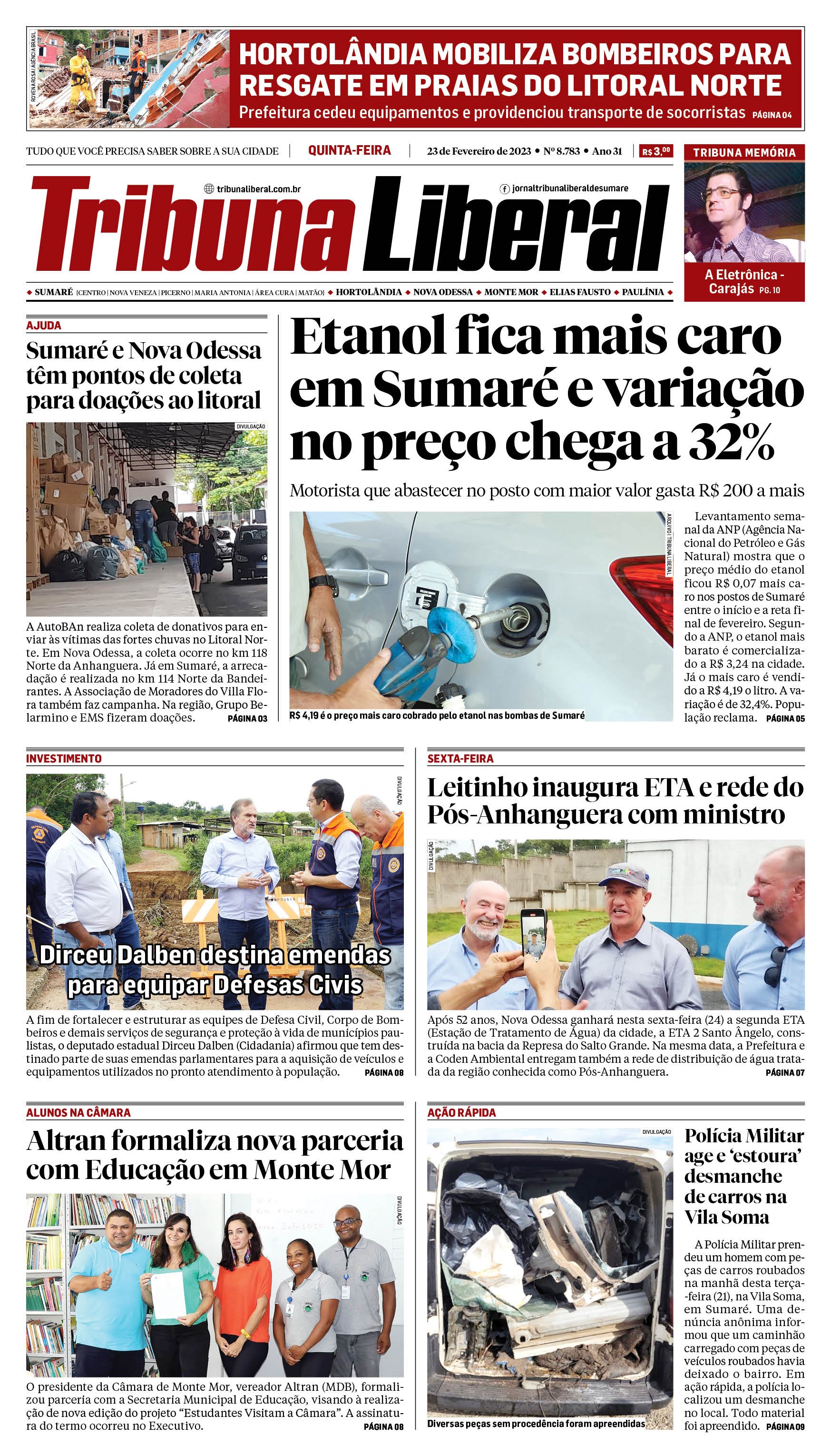 Edição de Quinta-Feira - 23-02-2023
