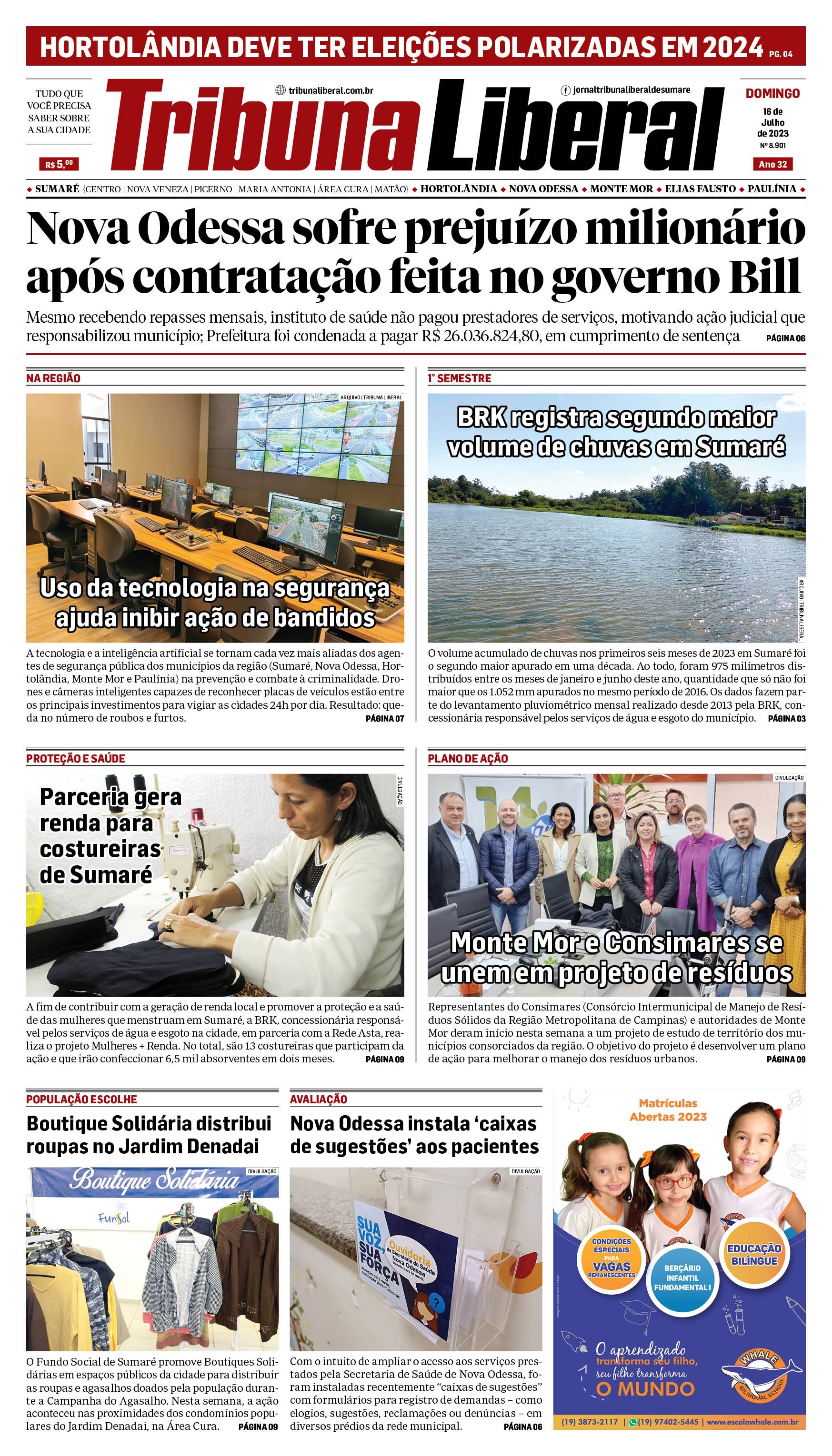 Edição de Domingo - 16-07-2023