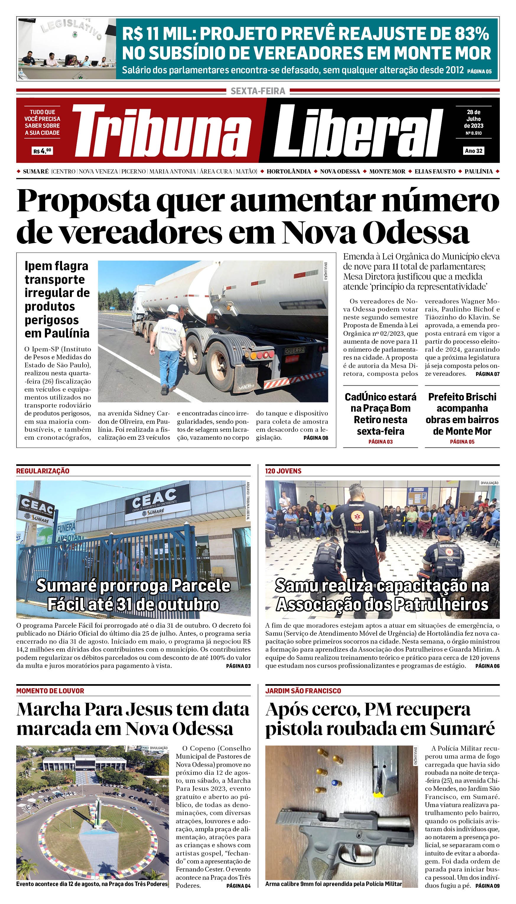 Edição de Sexta-Feira - 28-07-2023