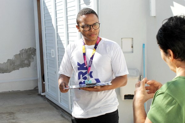 BRK prossegue realizando visitas com Plantão Social Itinerante em Sumaré