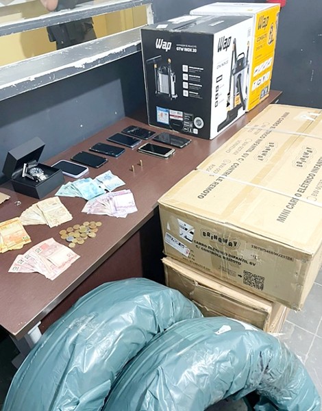 Dupla é detida por receptação de mercadorias em Hortolândia