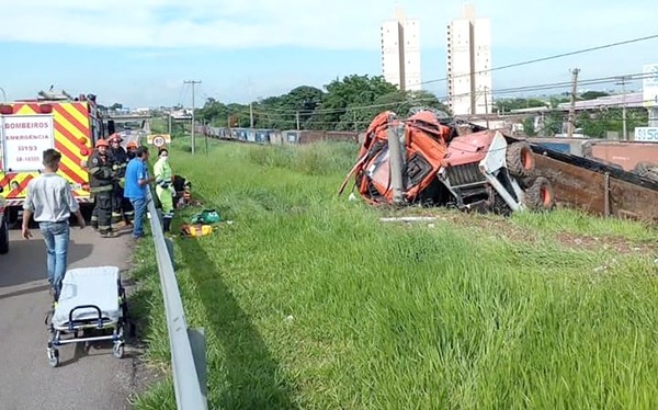 Grave acidente deixa um morto e dois feridos na SP-101, em Hortolândia
