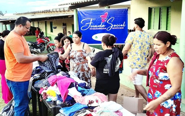 Fundo Social de Monte Mor beneficia famílias carentes no 17º Varal Solidário