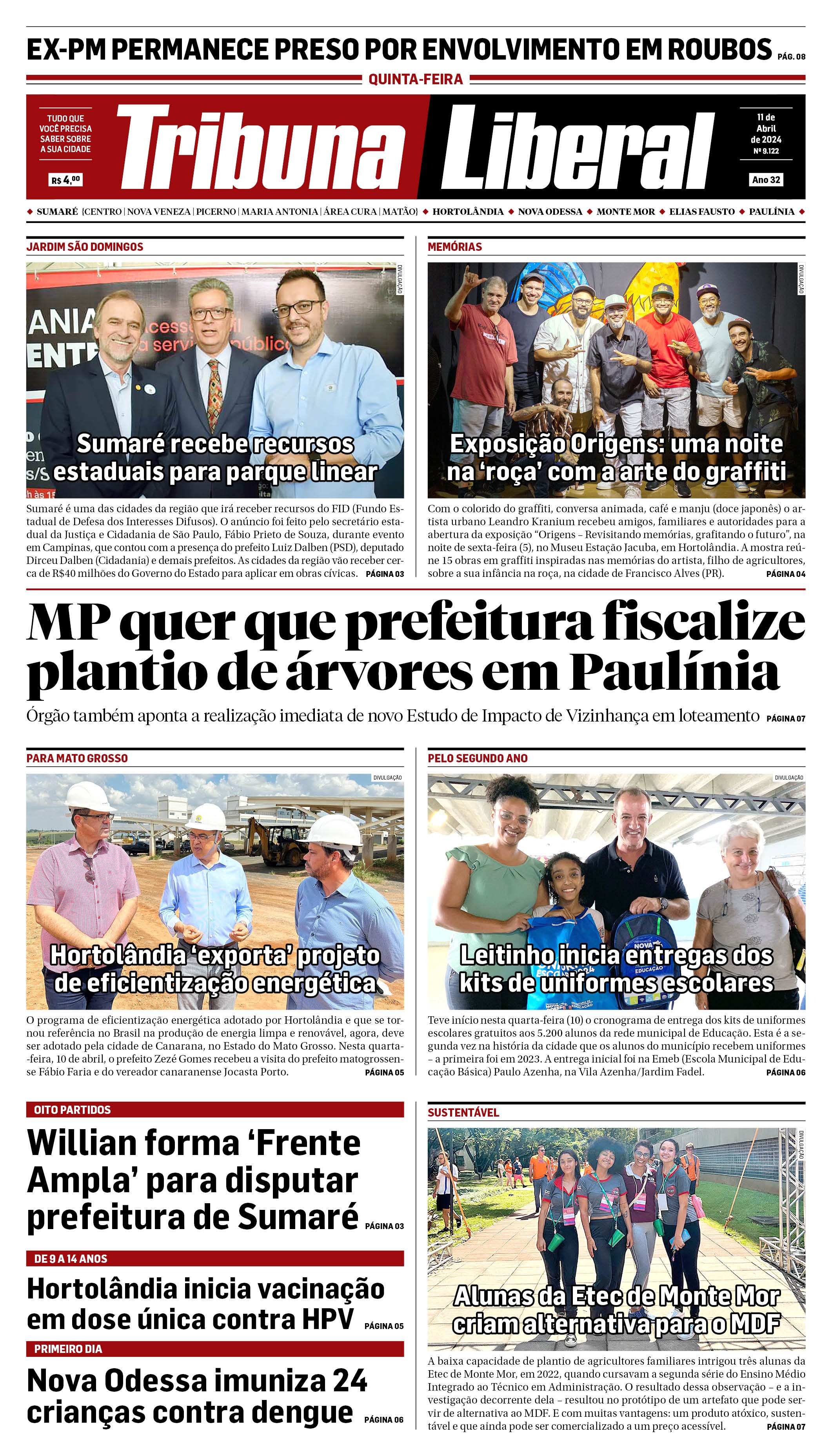 Edição de Quinta-Feira - 11-04-2024