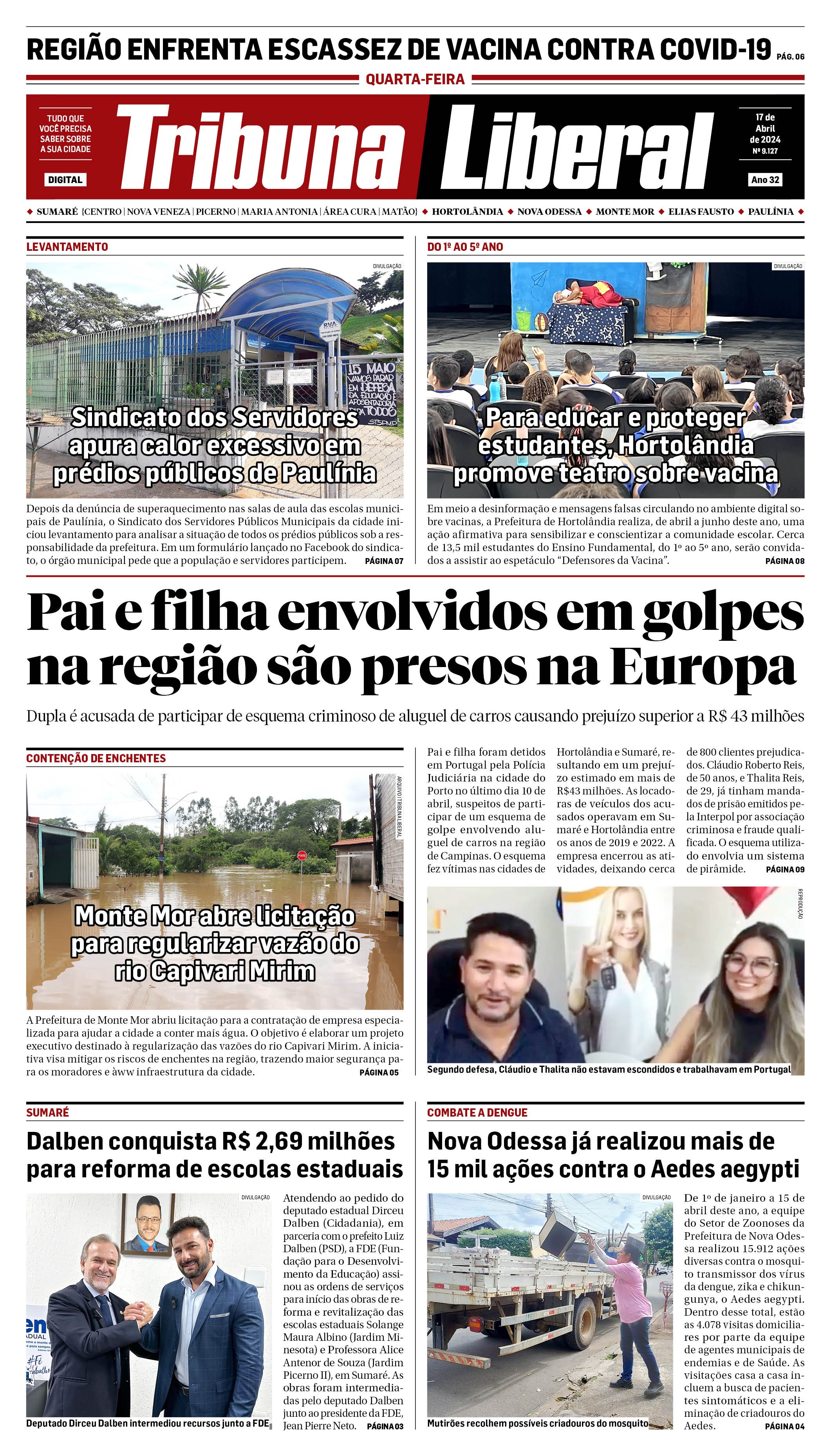 Edição de Quarta-Feira - 17-04-2024