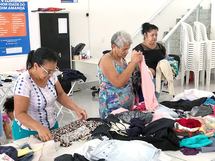 ‘Bazar Solidário atrai centenas de pessoas no 1º dia em Hortolândia