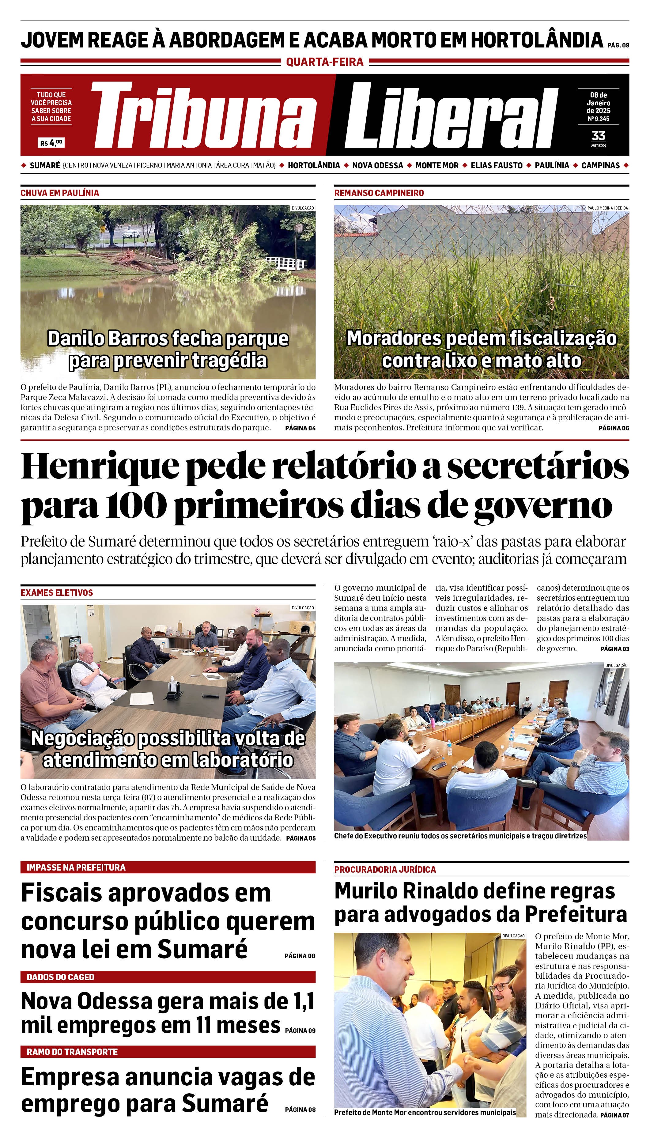 Edição de Quarta-Feira - 08-01-2025