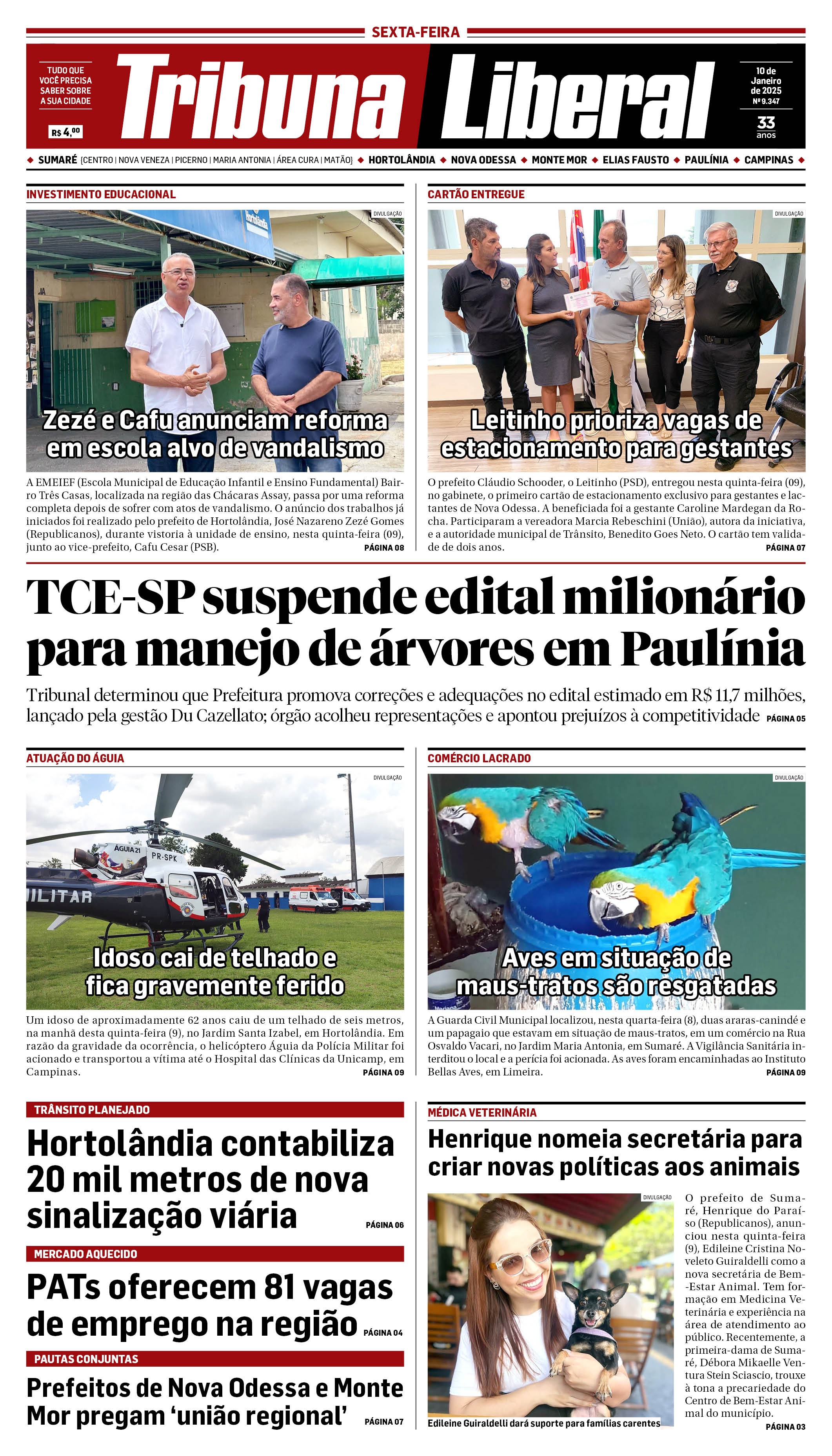 Edição de Sexta-Feira - 10-01-2025