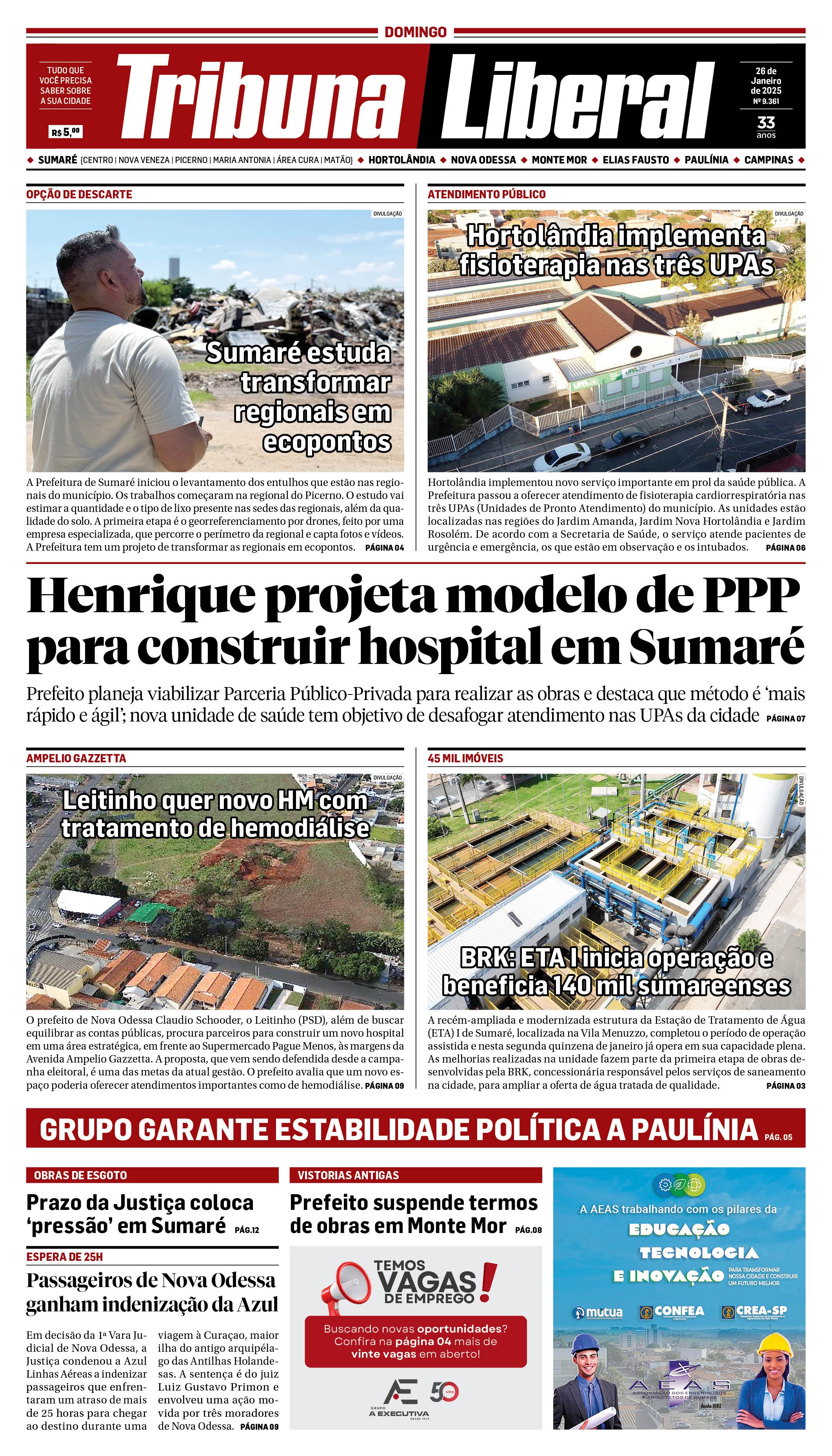 Edição de Domingo - 26-01-2025