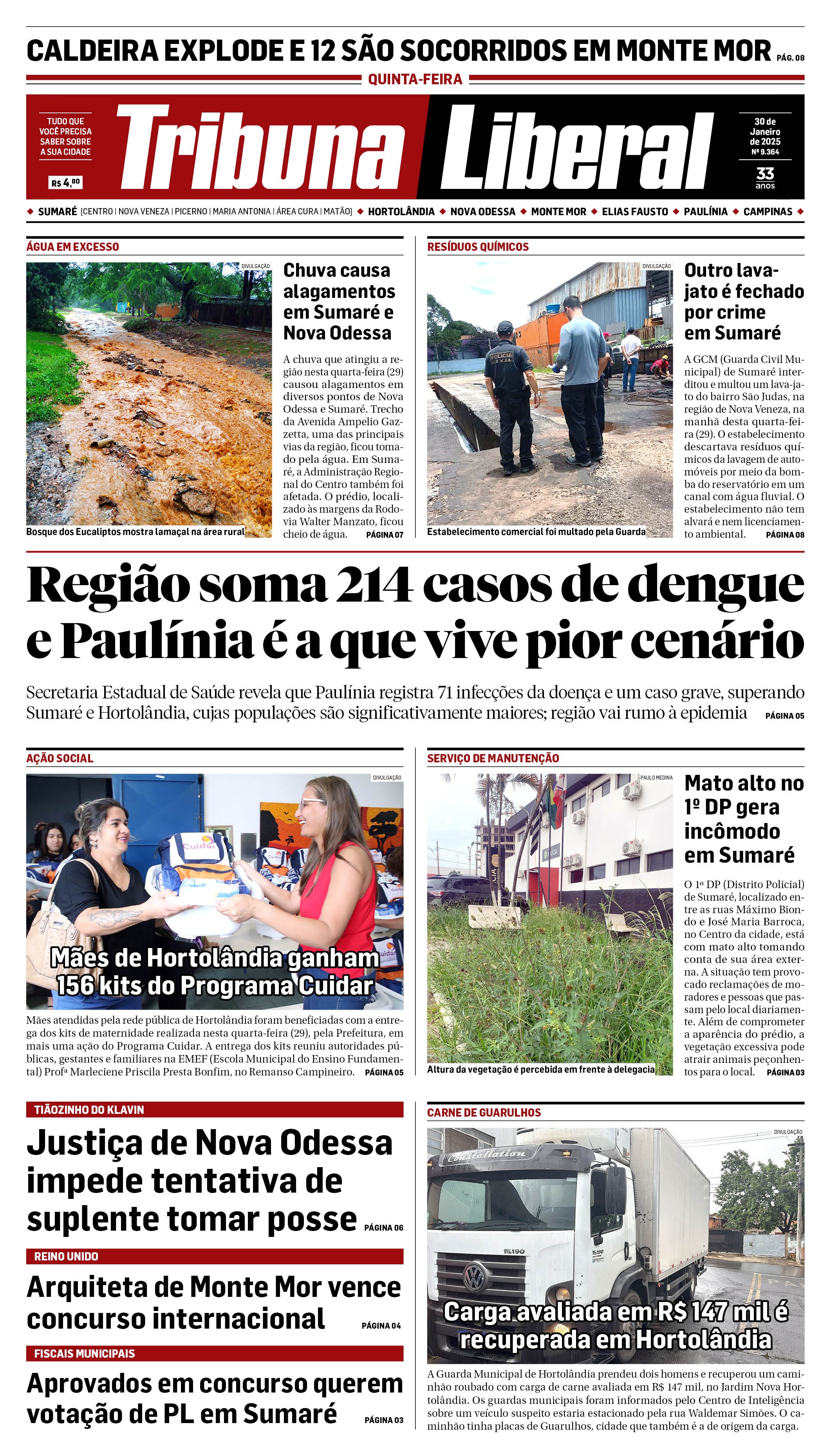 Edição de Quinta-Feira - 30-01-2025