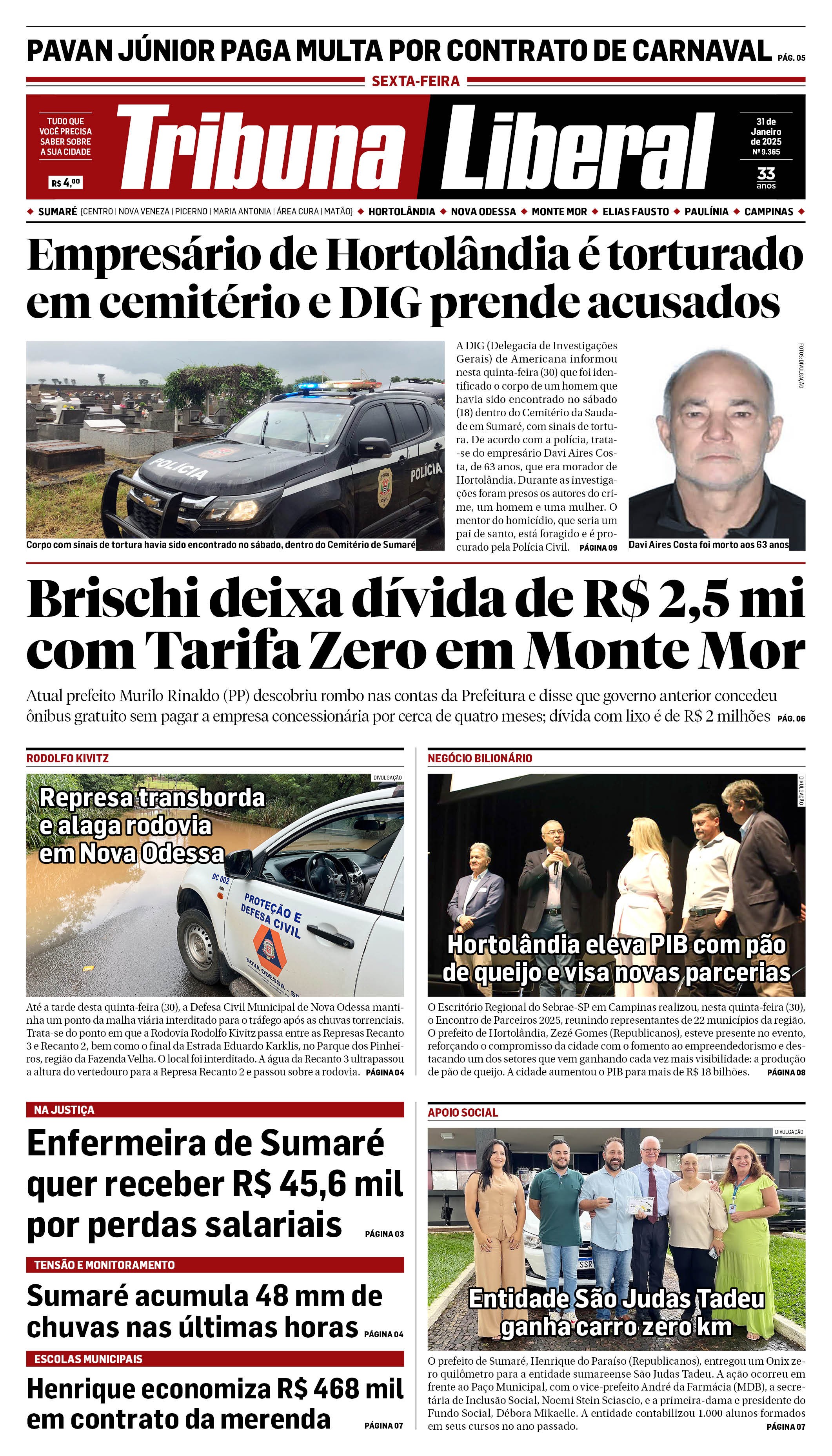 Edição de Sexta-Feira - 31-01-2025