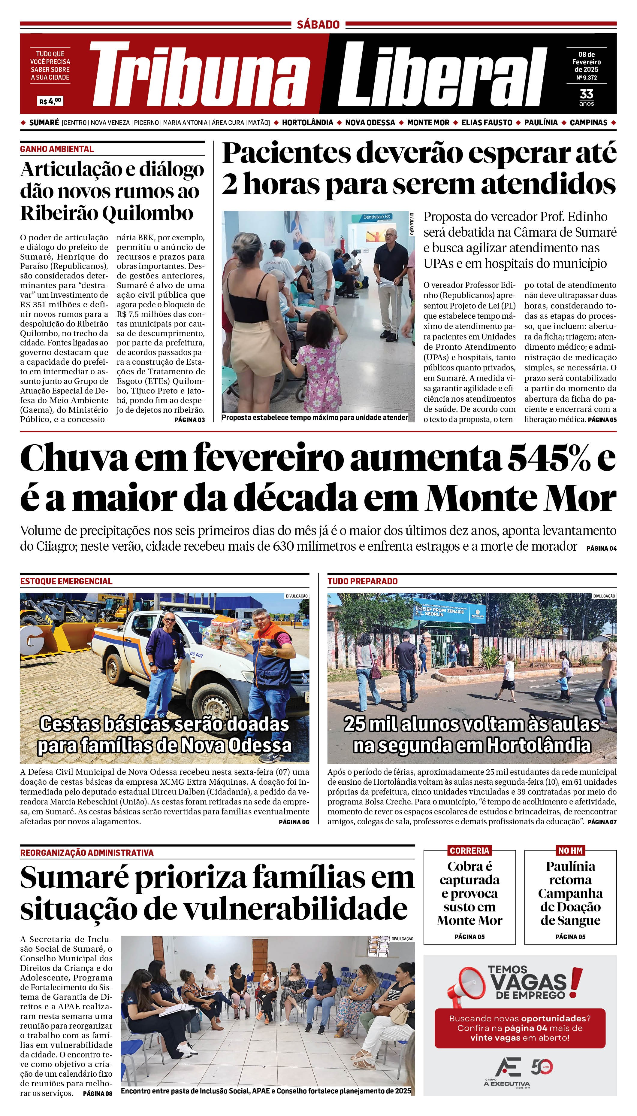 Edição de Sábado - 08-02-2025