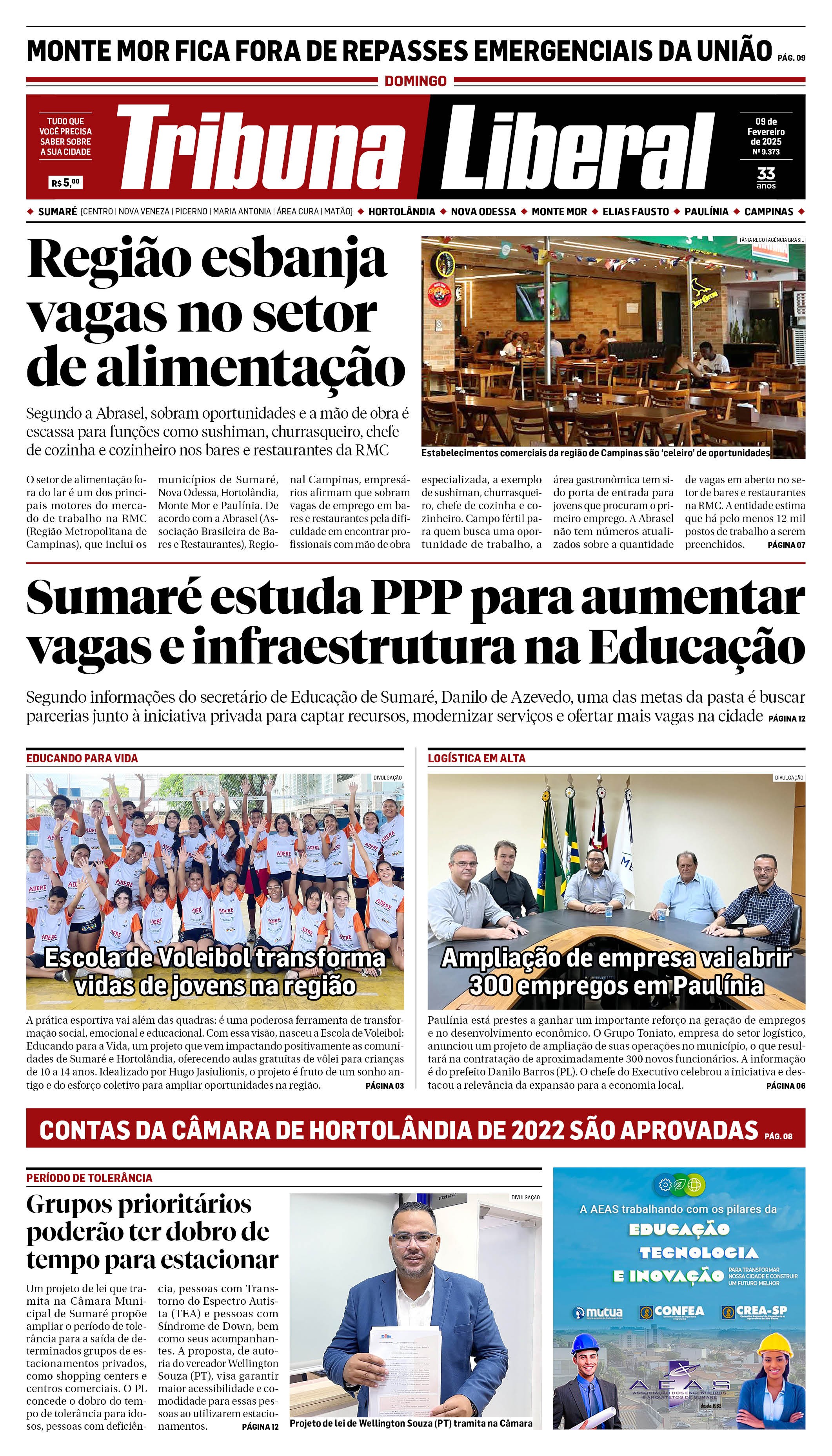 Edição de Domingo - 09-02-2025