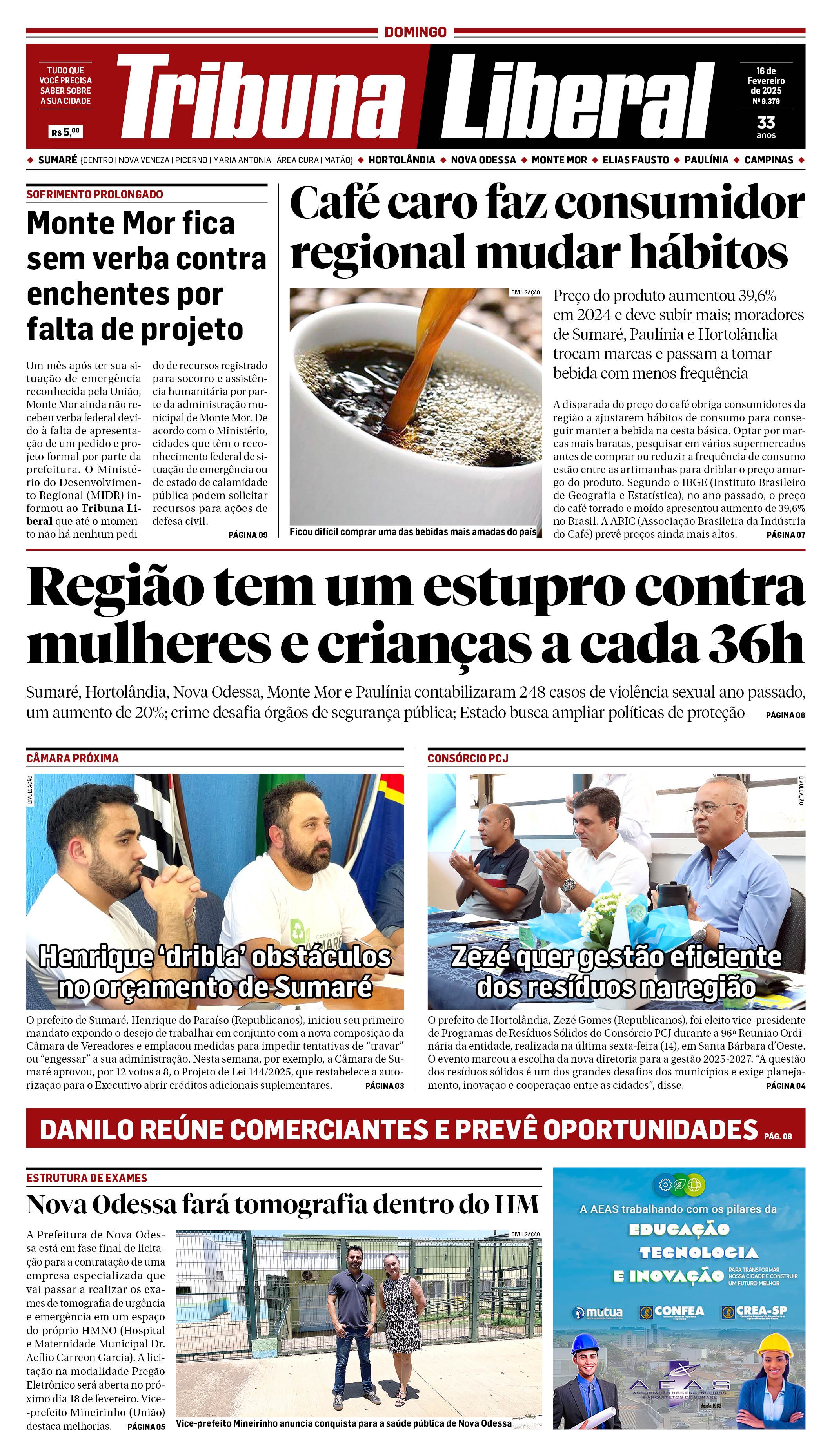 Edição de Domingo - 16-02-2025