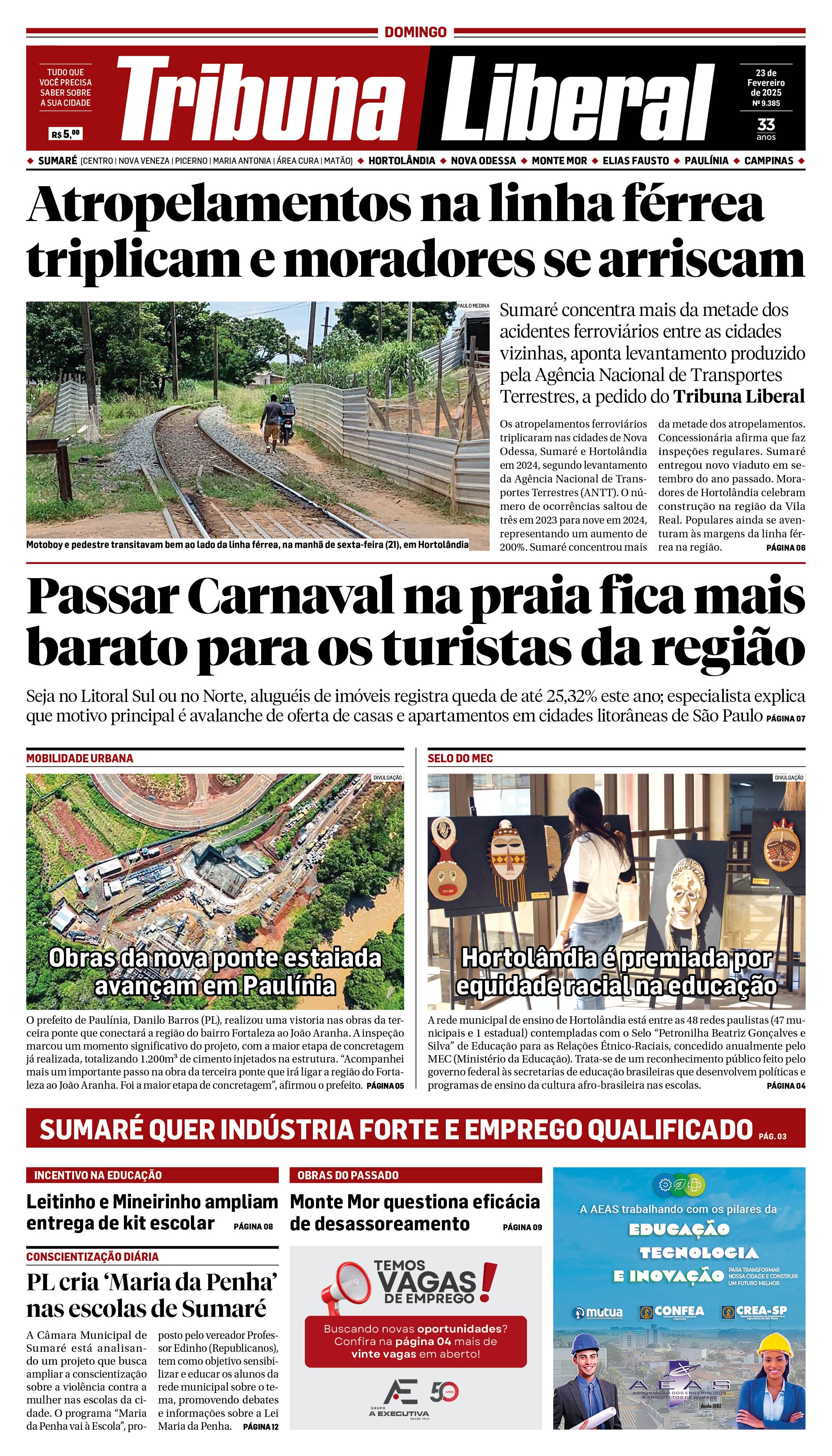 Edição de Domingo - 23-02-2025