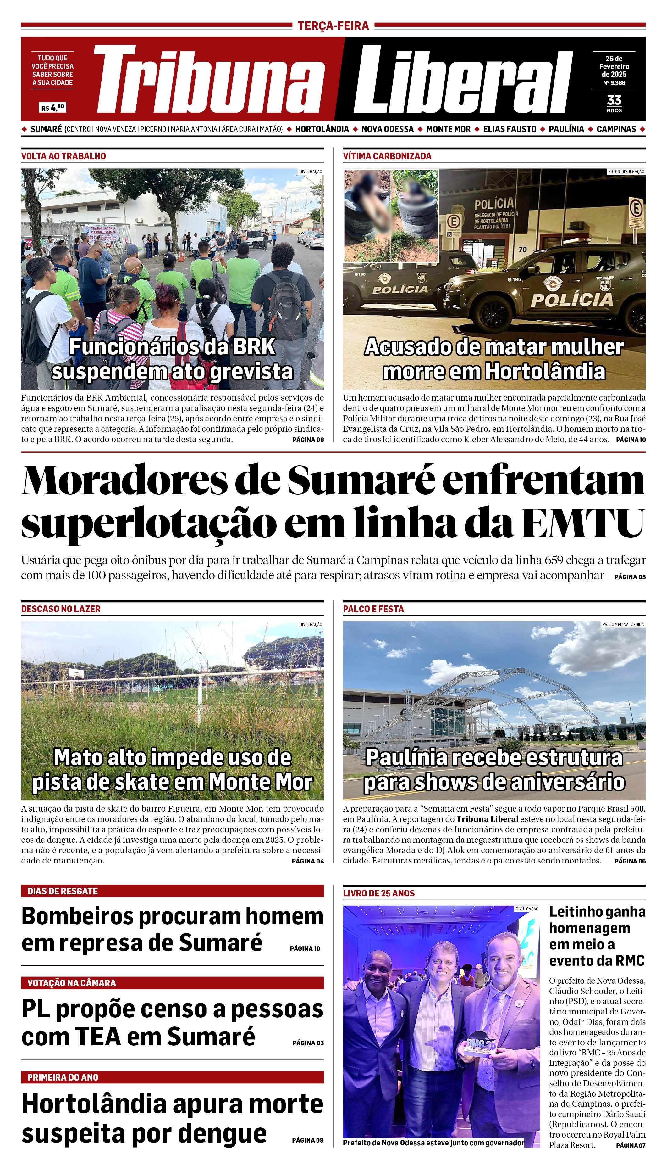 Edição de Terça-Feira - 25-02-2025