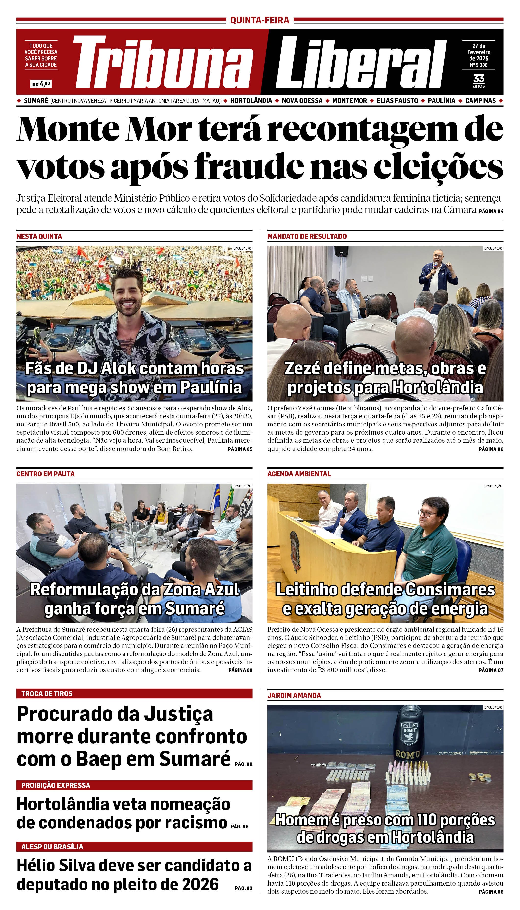 Edição de Quinta-Feira - 27-02-2025
