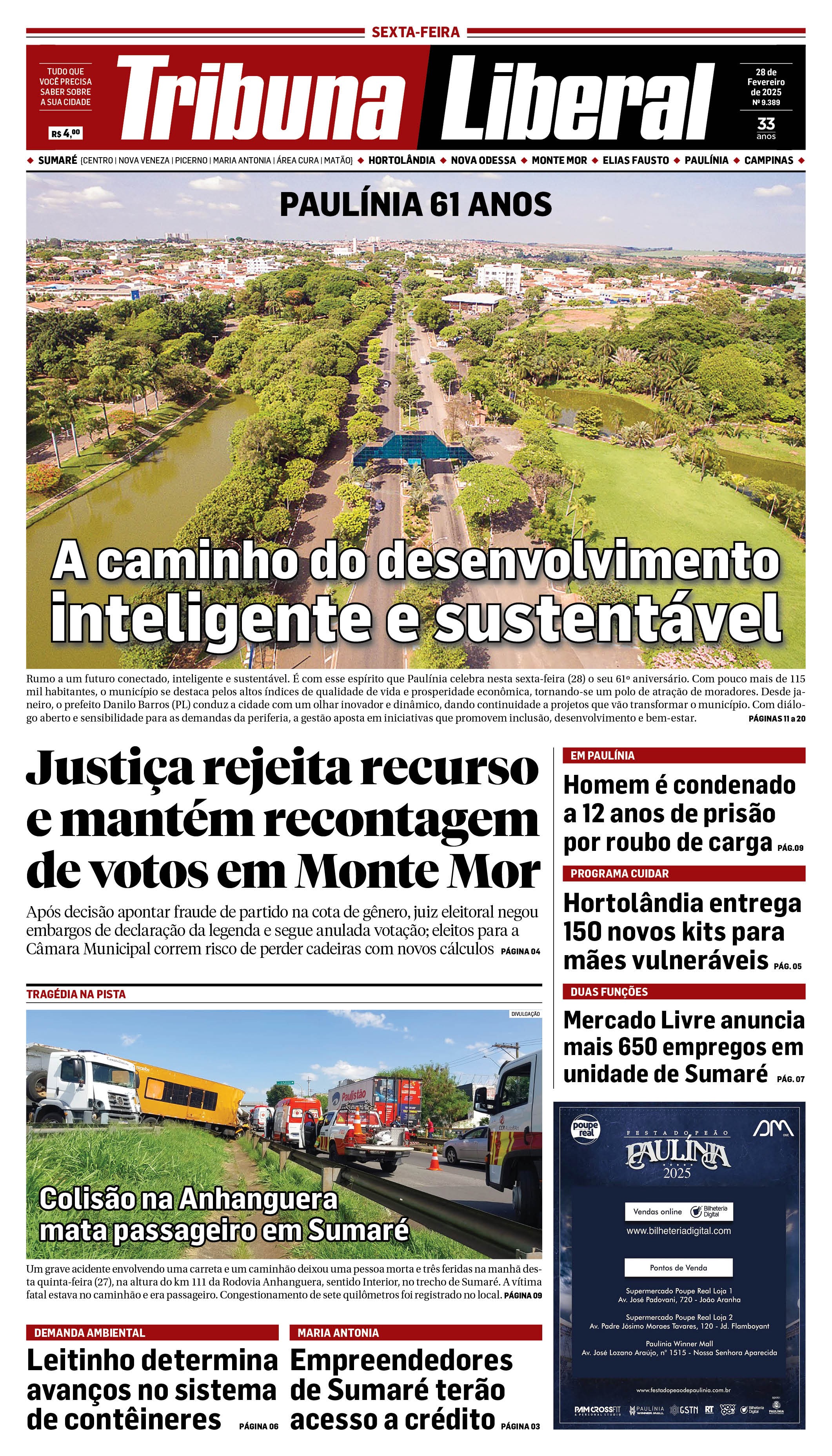 Edição de Sexta-Feira - 28-02-2025