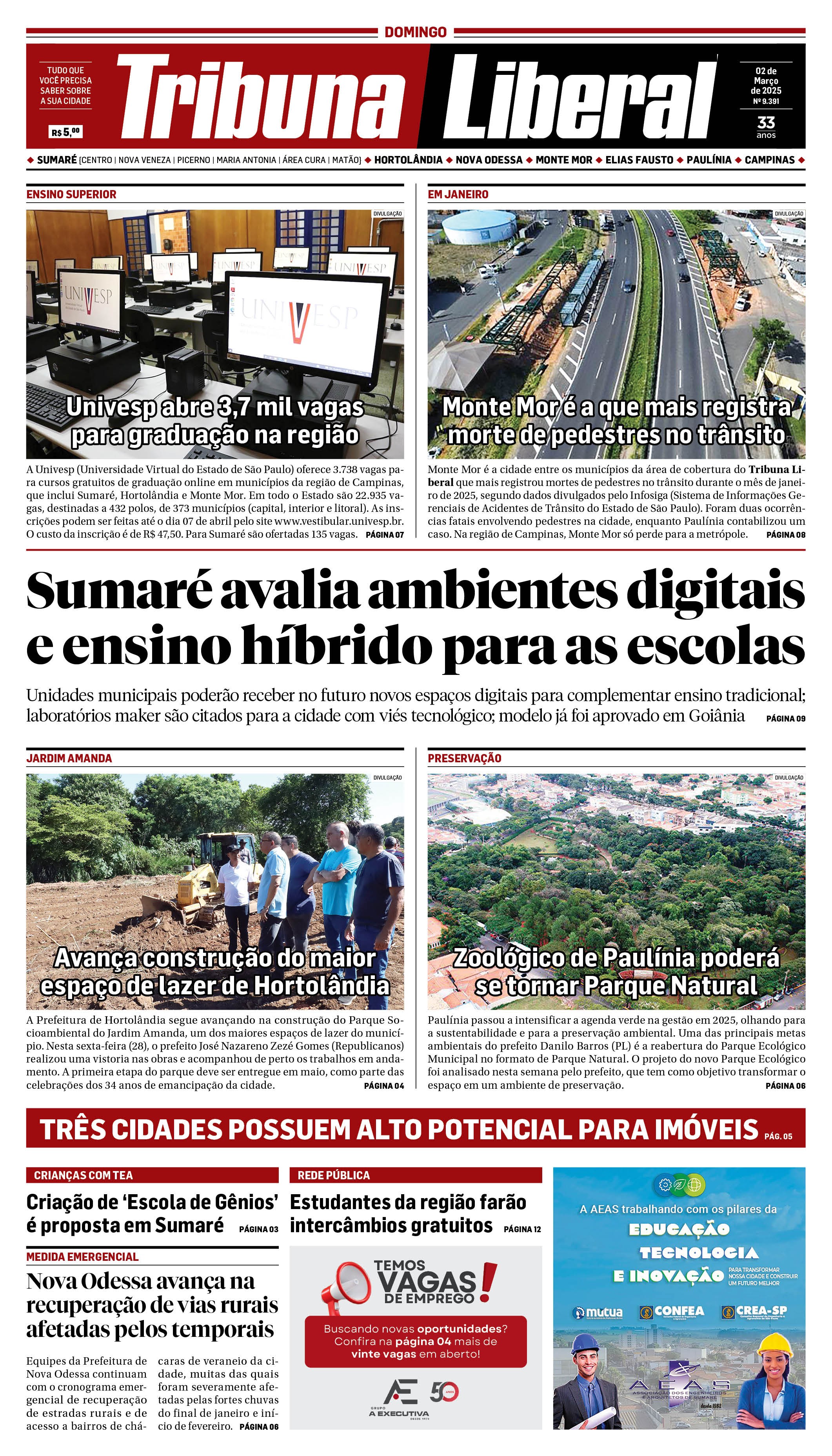 Edição de Domingo - 02-03-2025