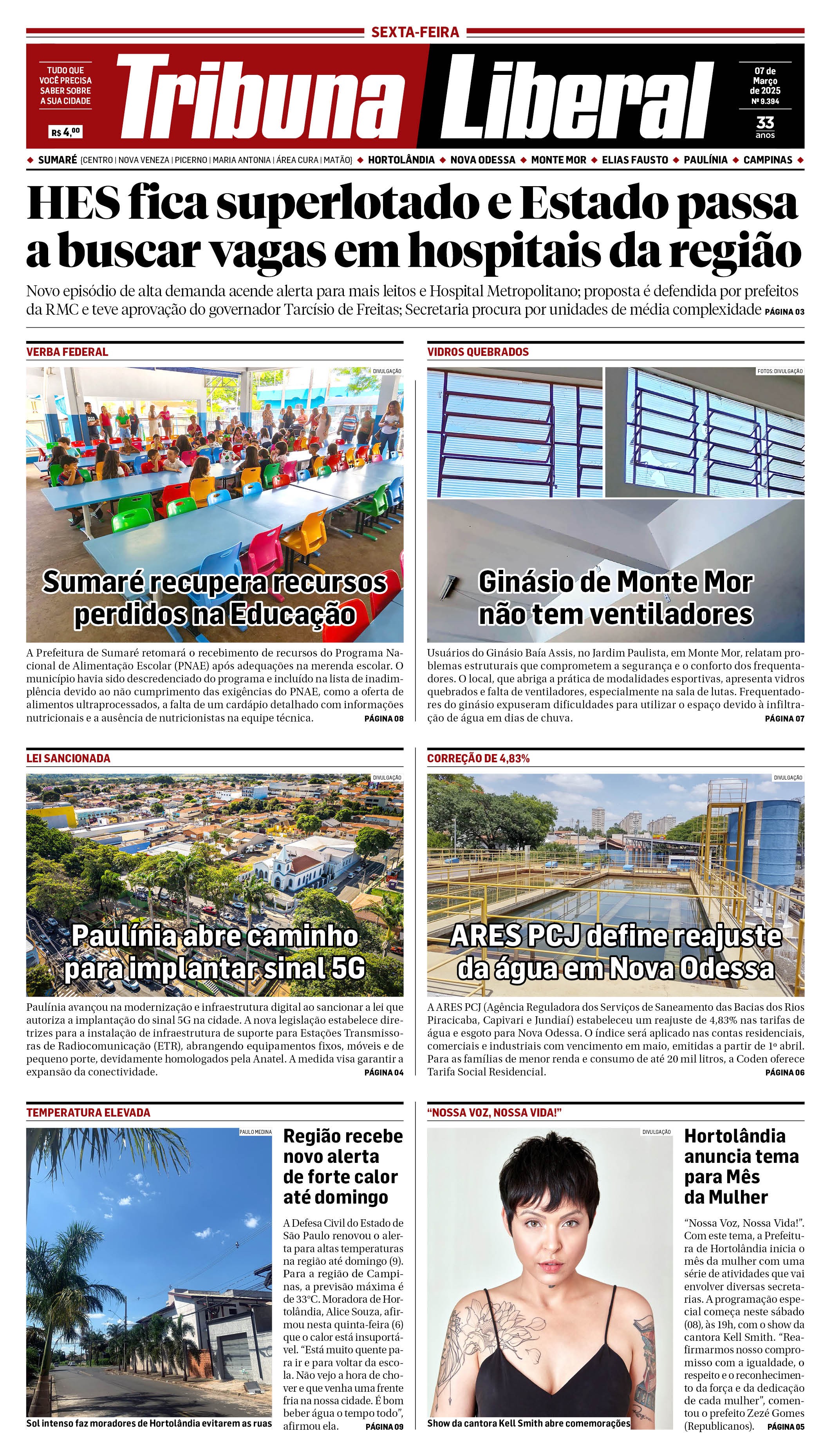 Edição de Sexta-Feira - 07-03-2025