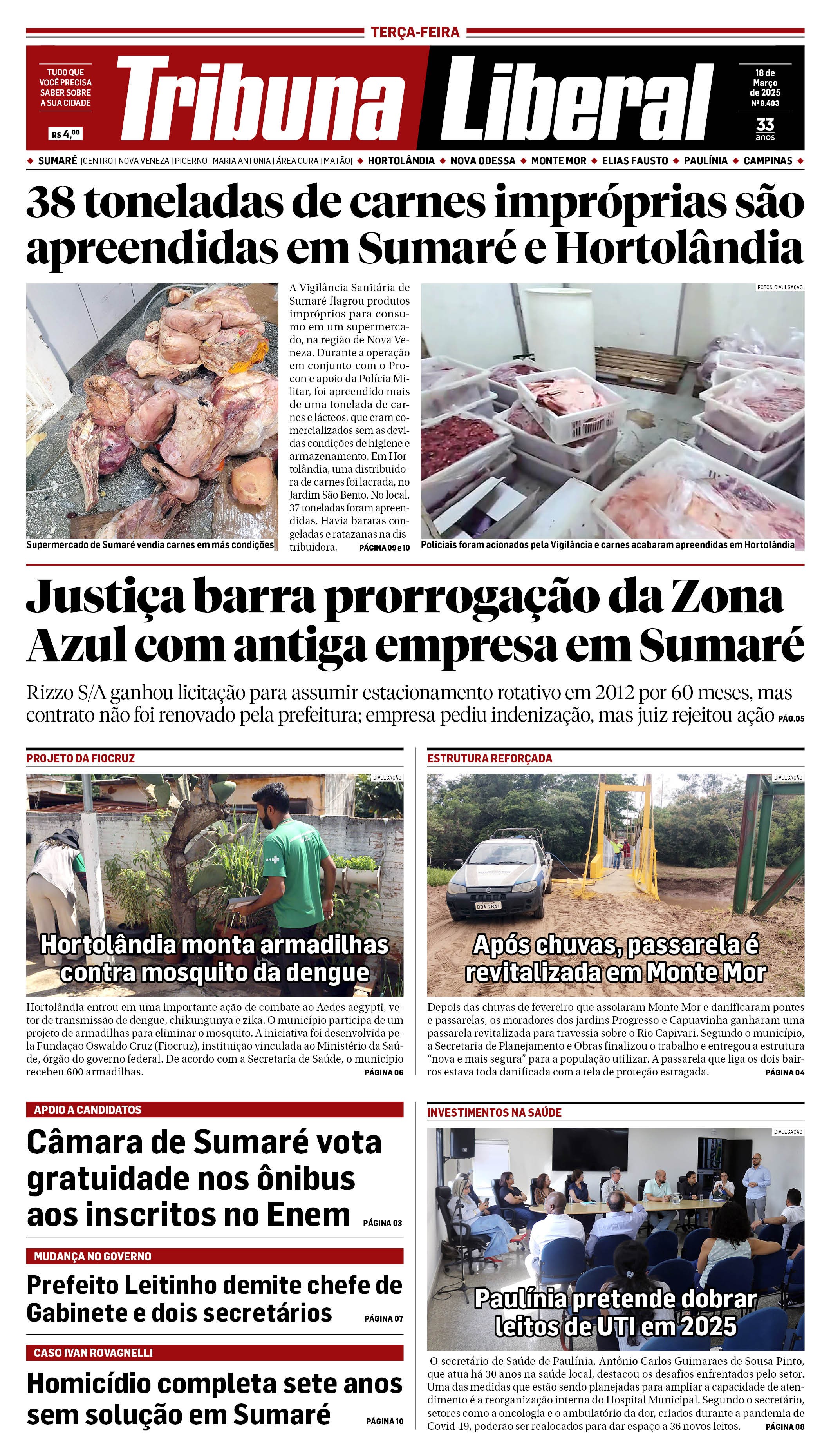Edição de Terça-Feira - 18-03-2025