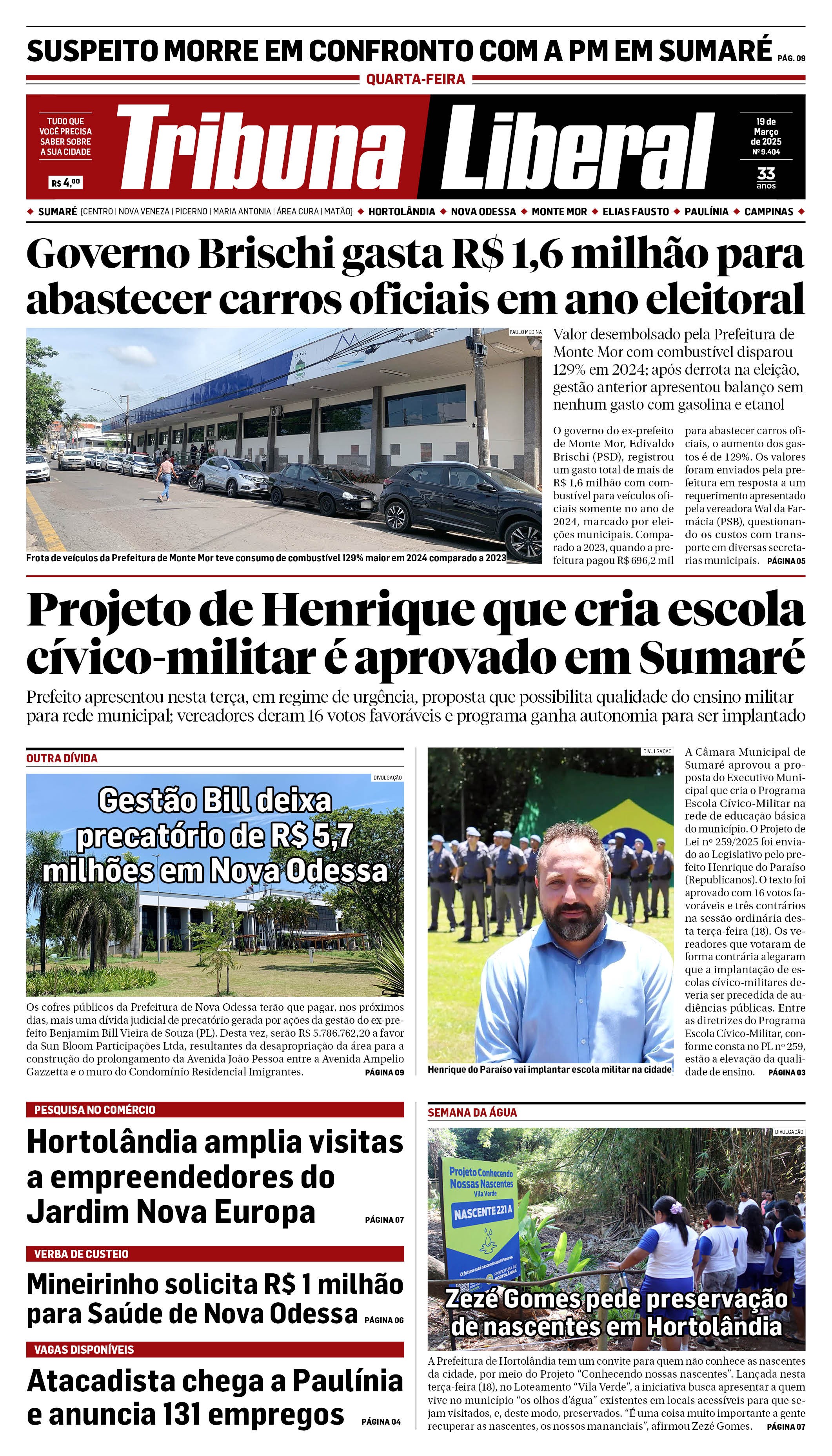 Edição de Quarta-Feira - 19-03-2025