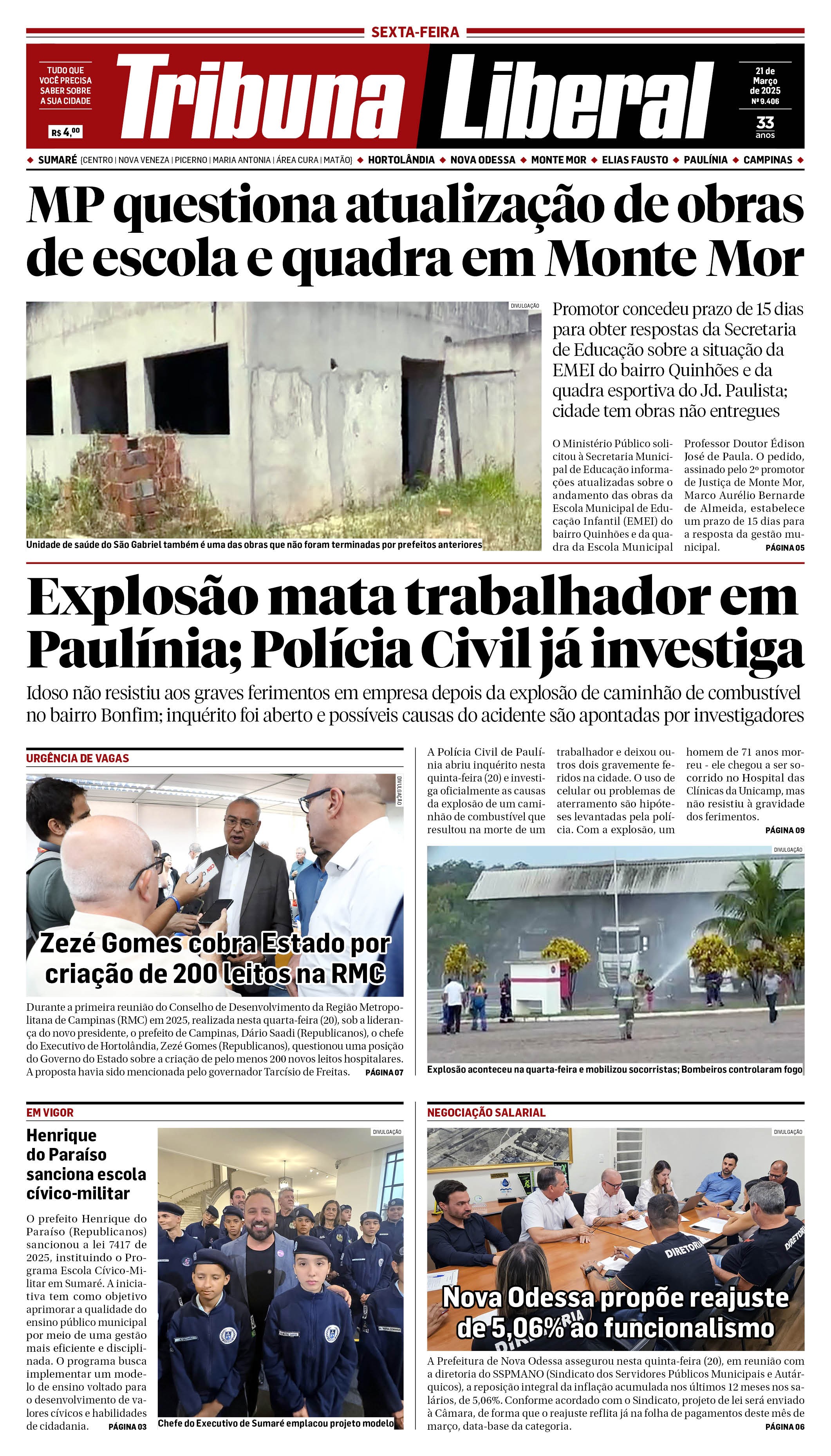 Edição de Sexta-Feira - 21-03-2025