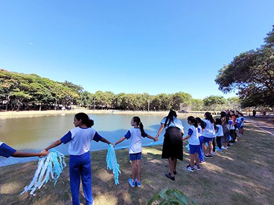 Crianças de Hortolândia celebram Dia Mundial da Água