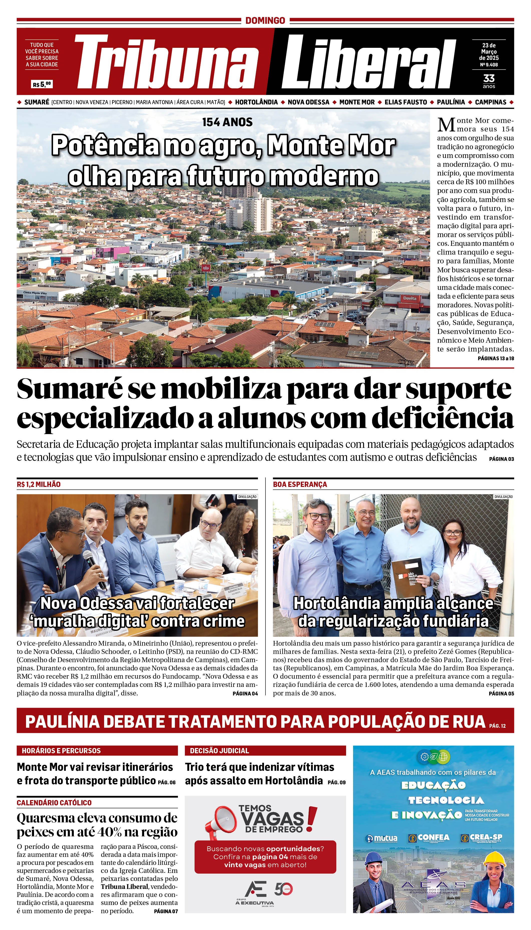 Edição de Domingo - 23-03-2025