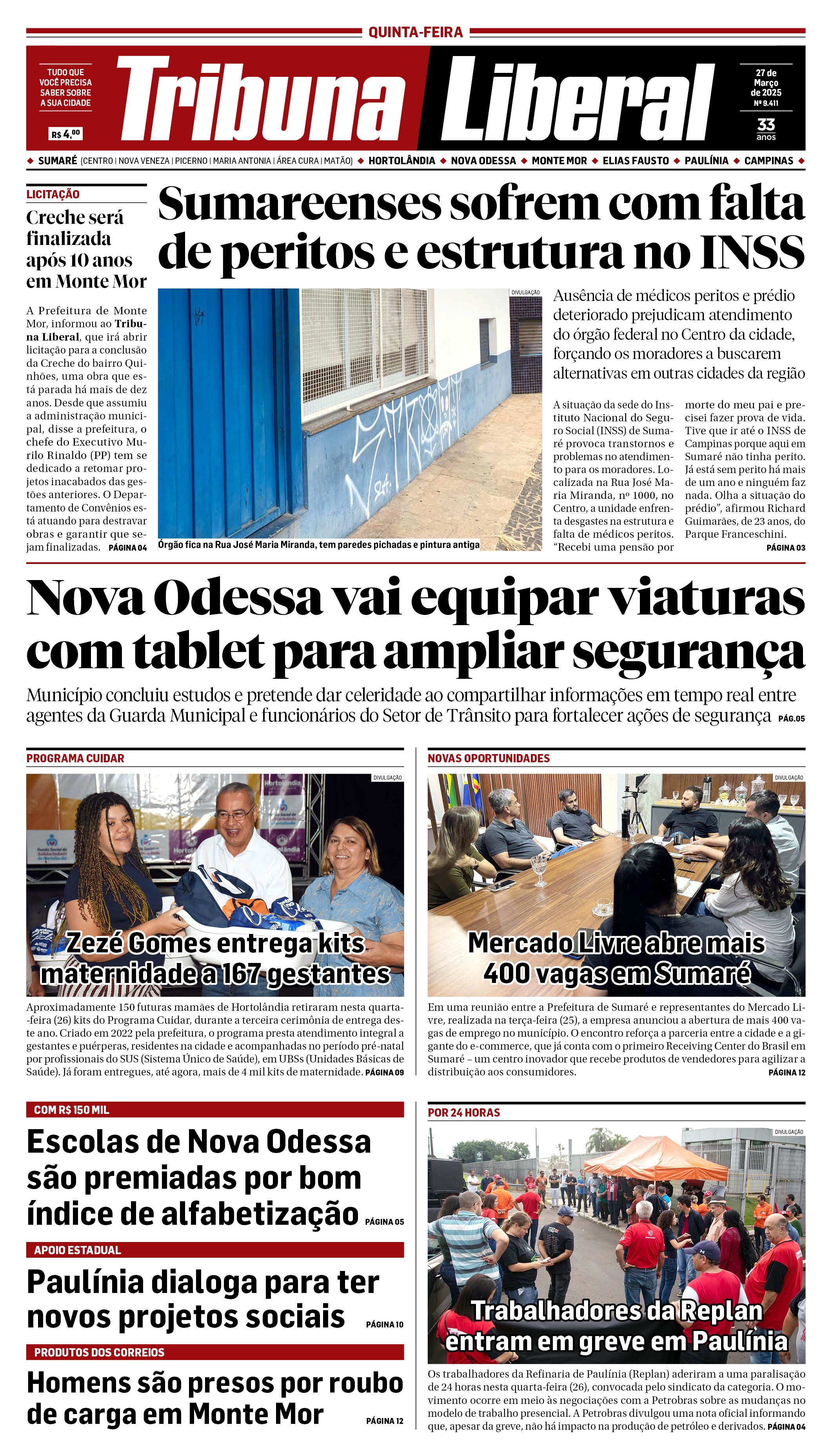 Edição de Quinta-Feira - 27-03-2025