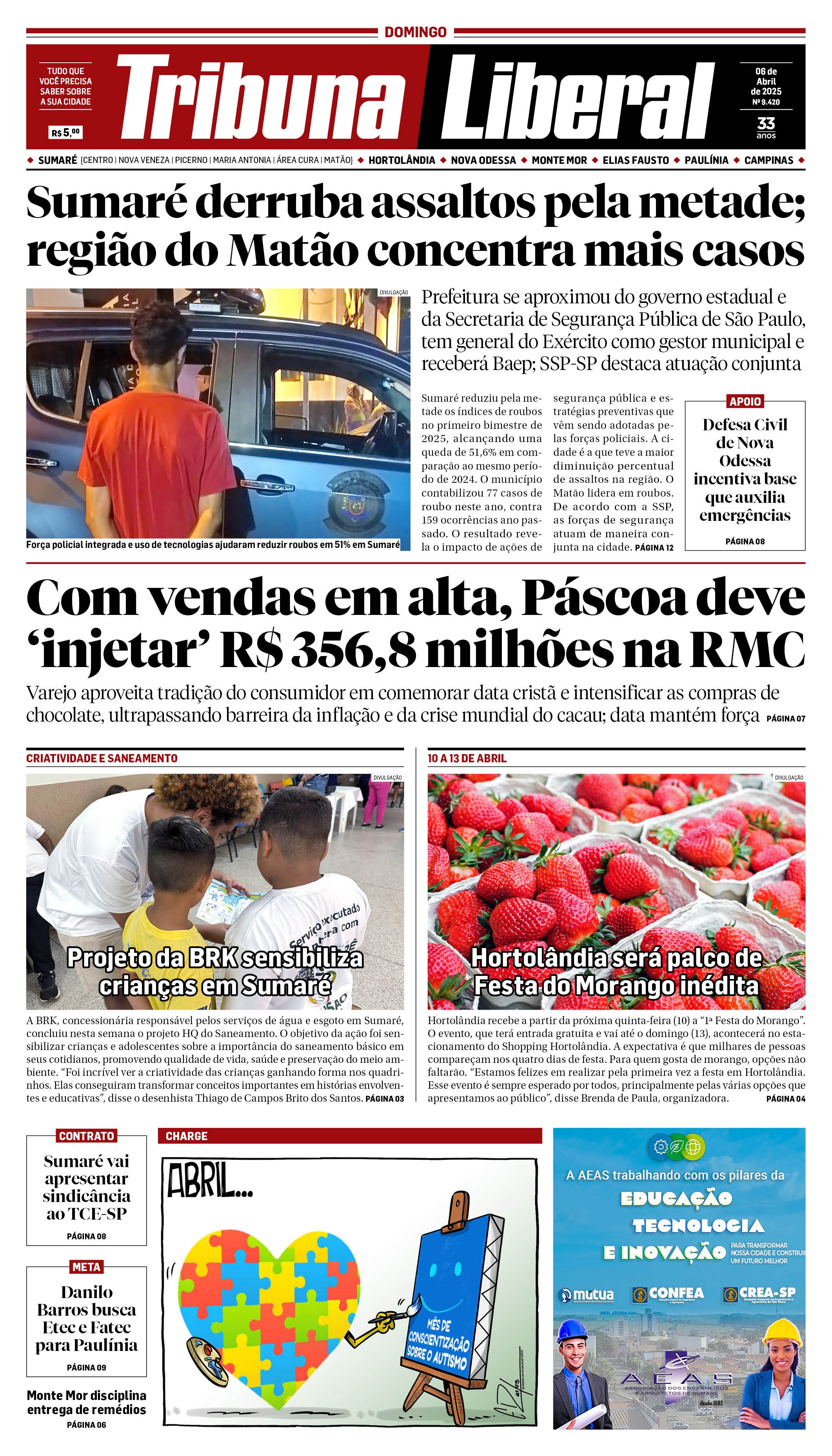 Edição de Domingo - 06-04-2025