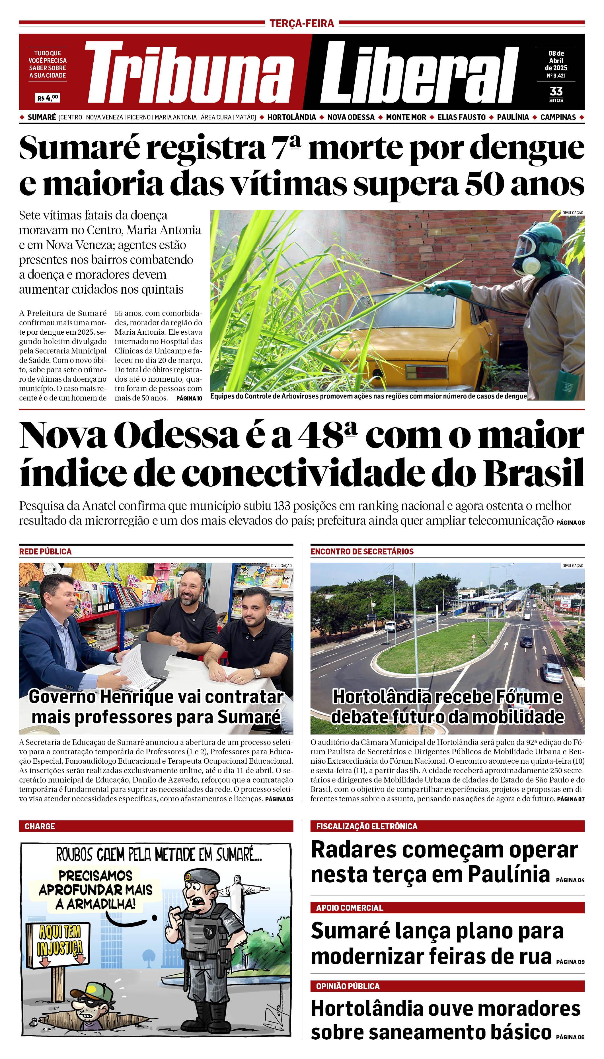 Edição de Terça-Feira - 08-04-2025