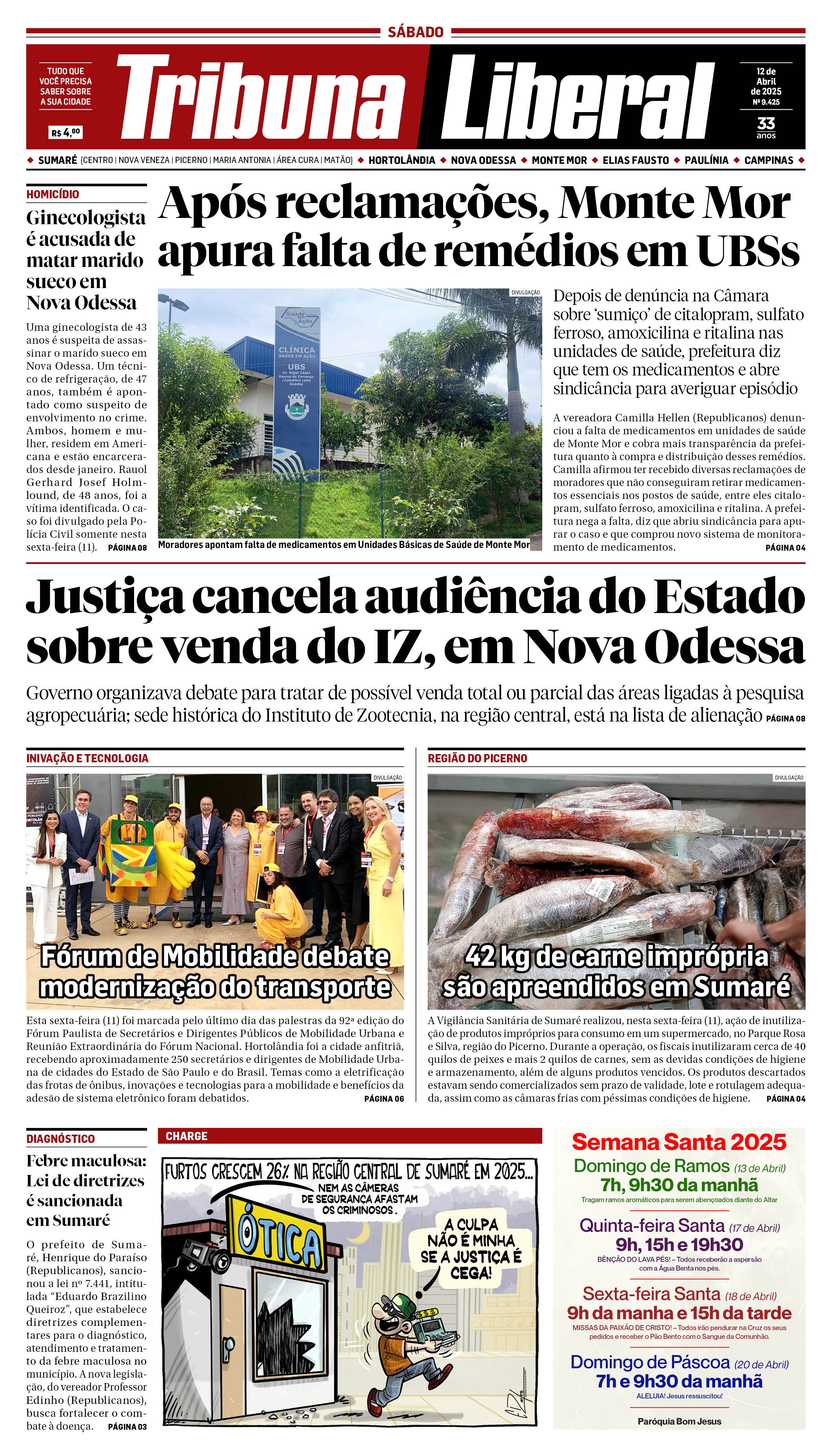 Edição de Sábado - 12-04-2025