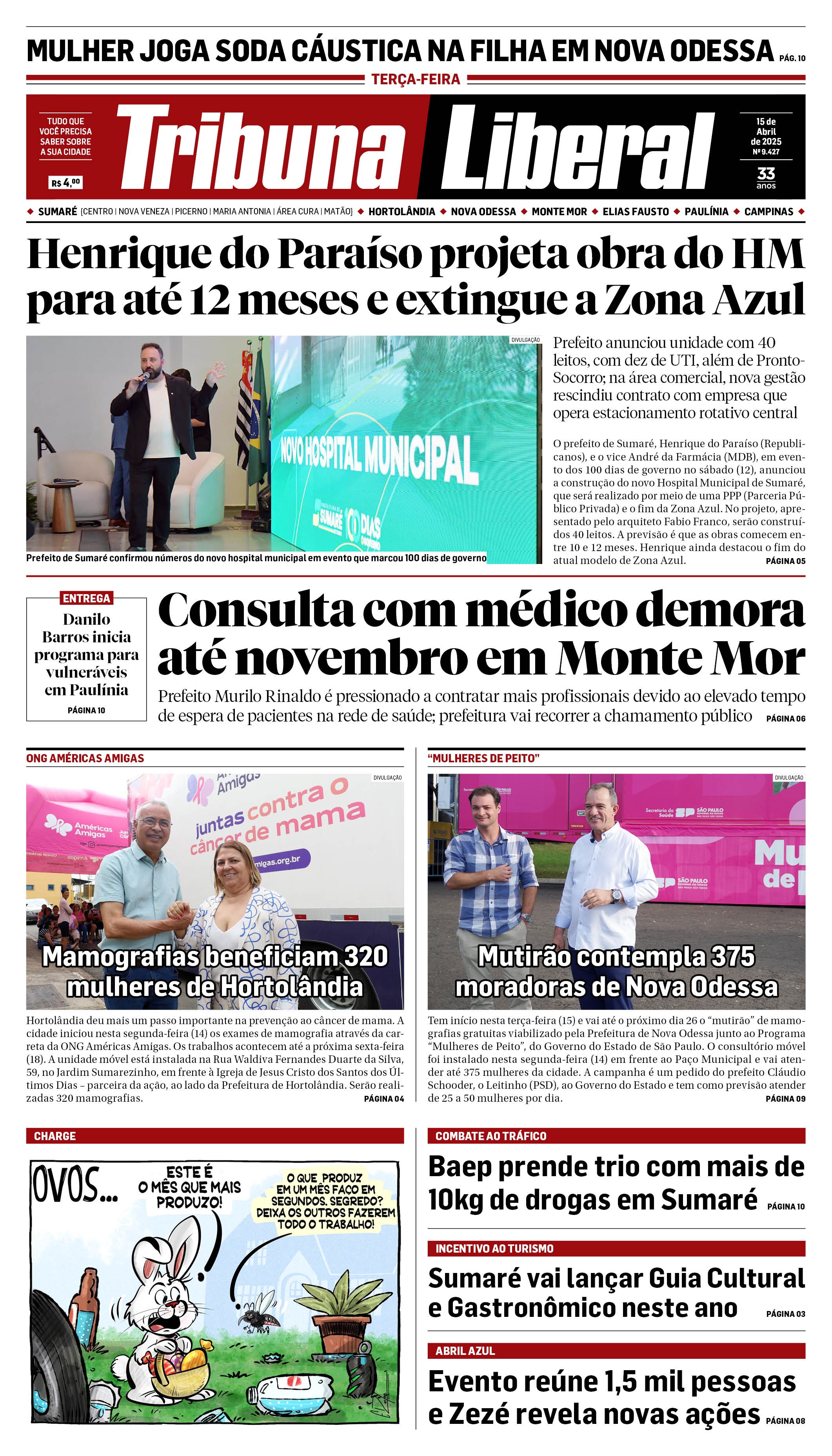 Edição de Terça-Feira - 15-04-2025