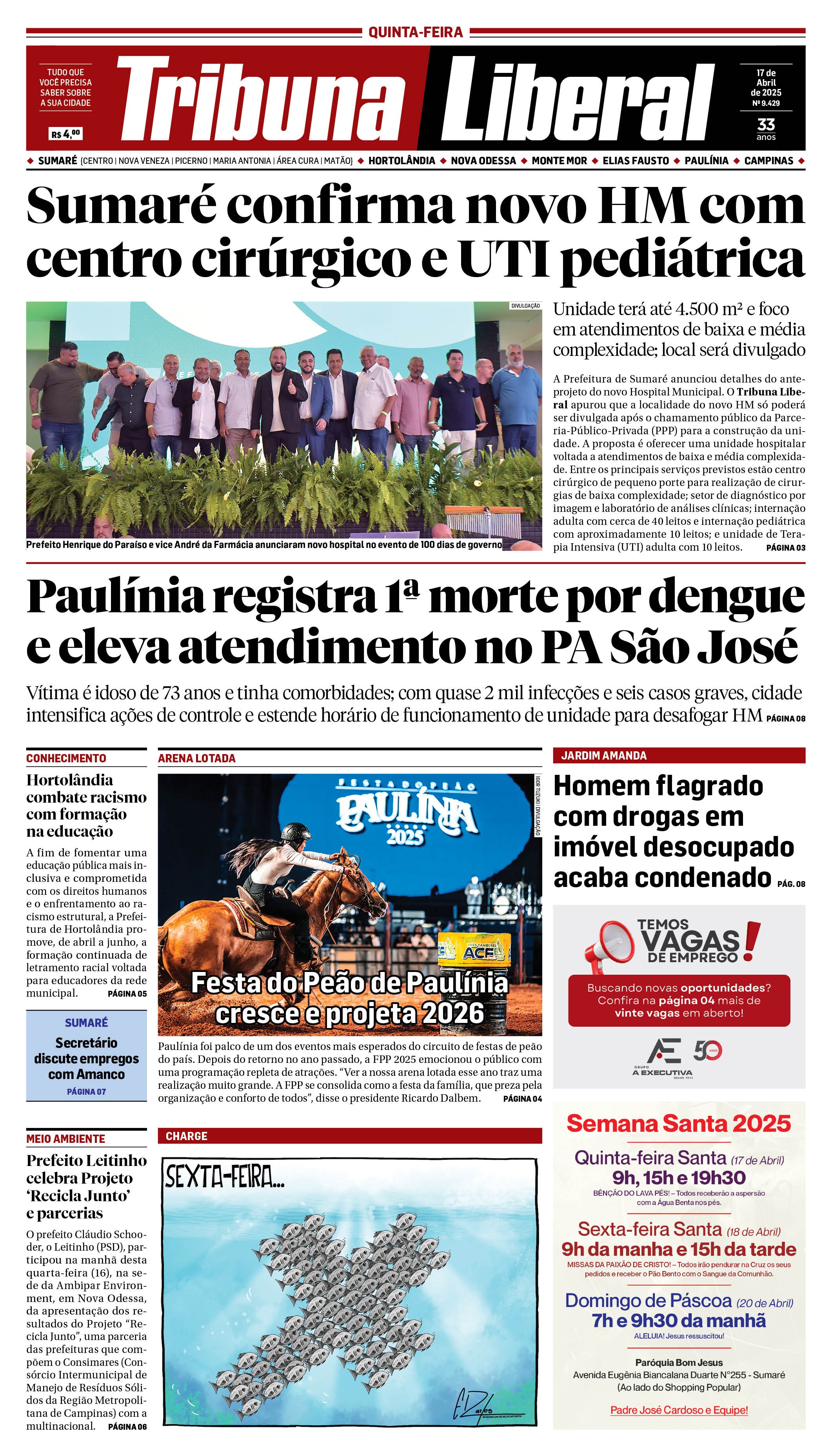 Edição de Quinta-Feira - 17-04-2025