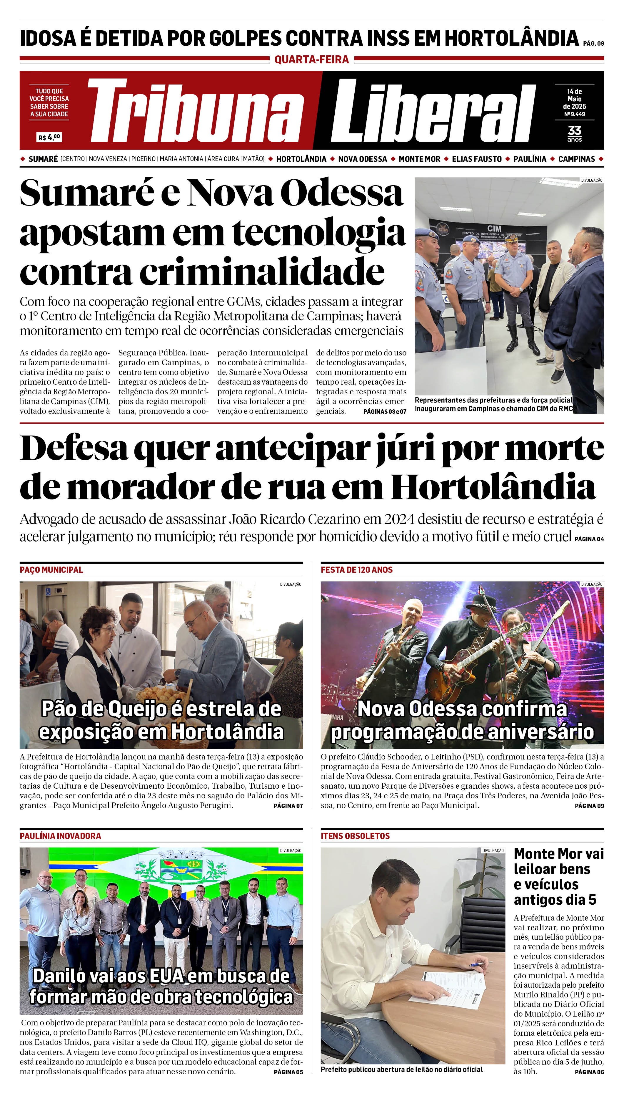 Edição de Quarta-Feira - 14-05-2025