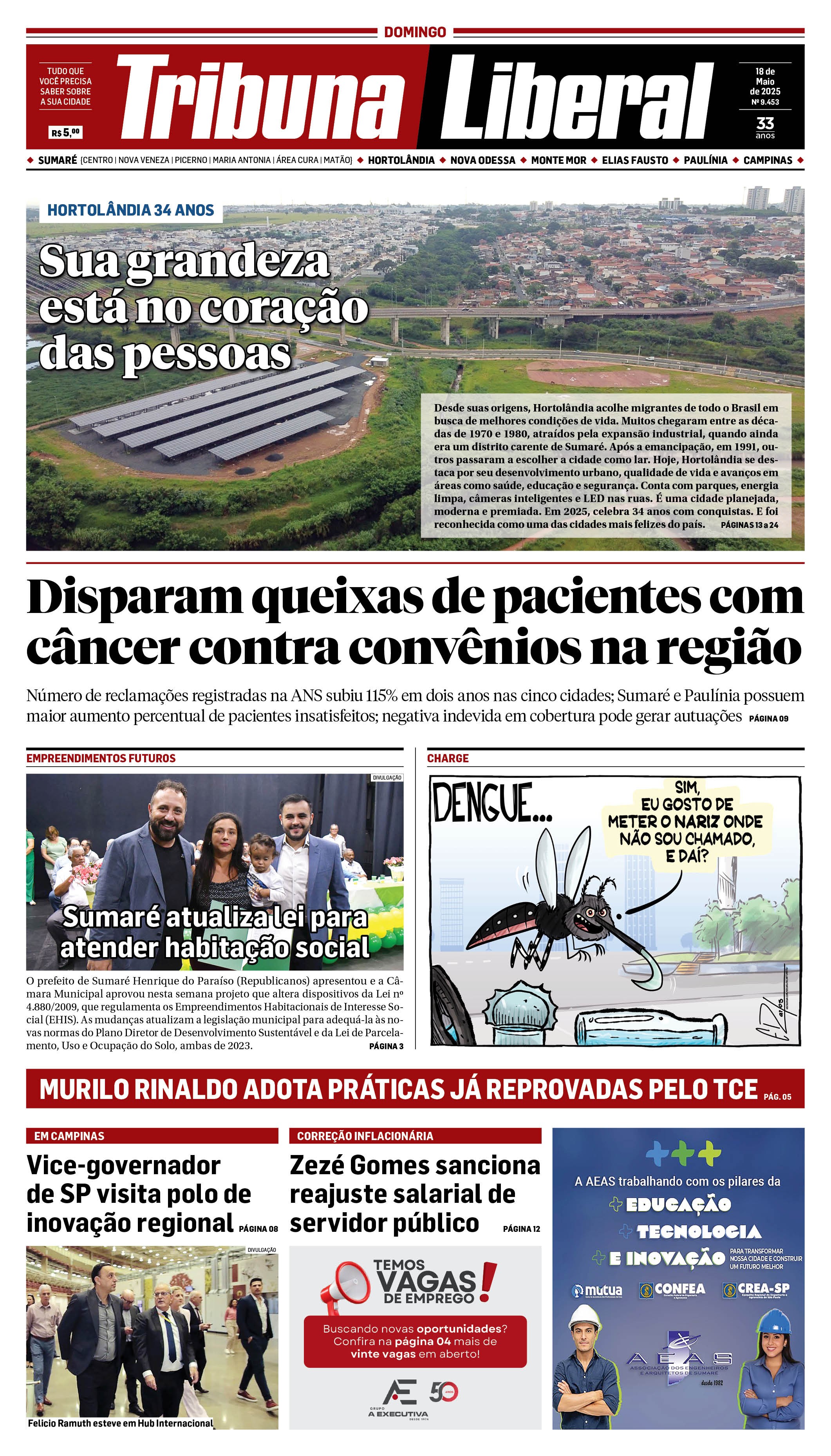 Edição de Domingo - 18-05-2025