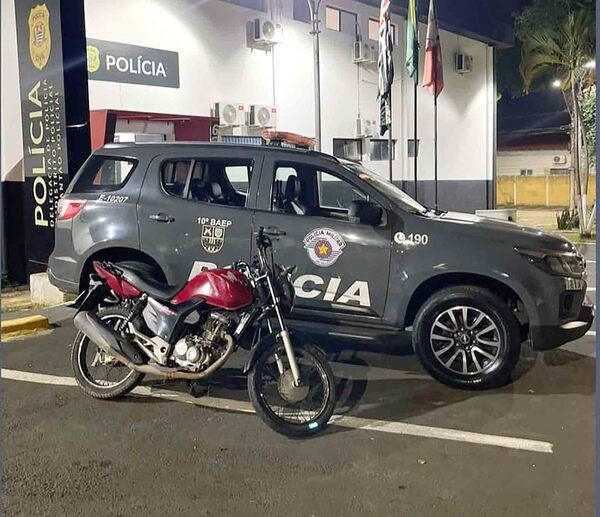 Baep apreende adolescentes por furto de motocicleta em Sumaré