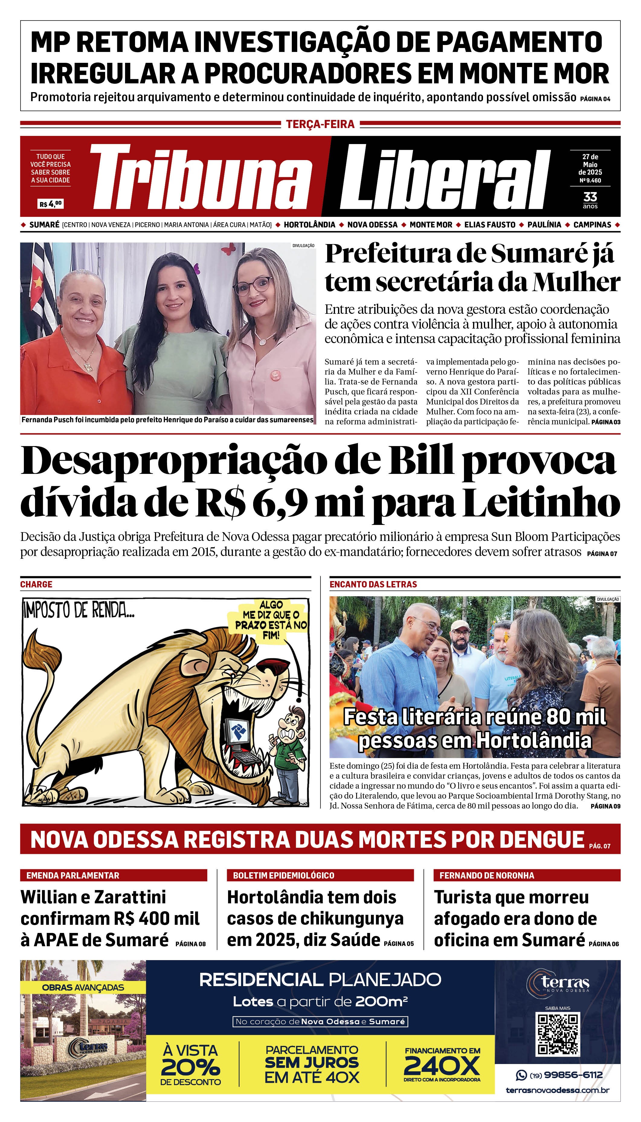 Edição de Terça-Feira - 27-05-2025
