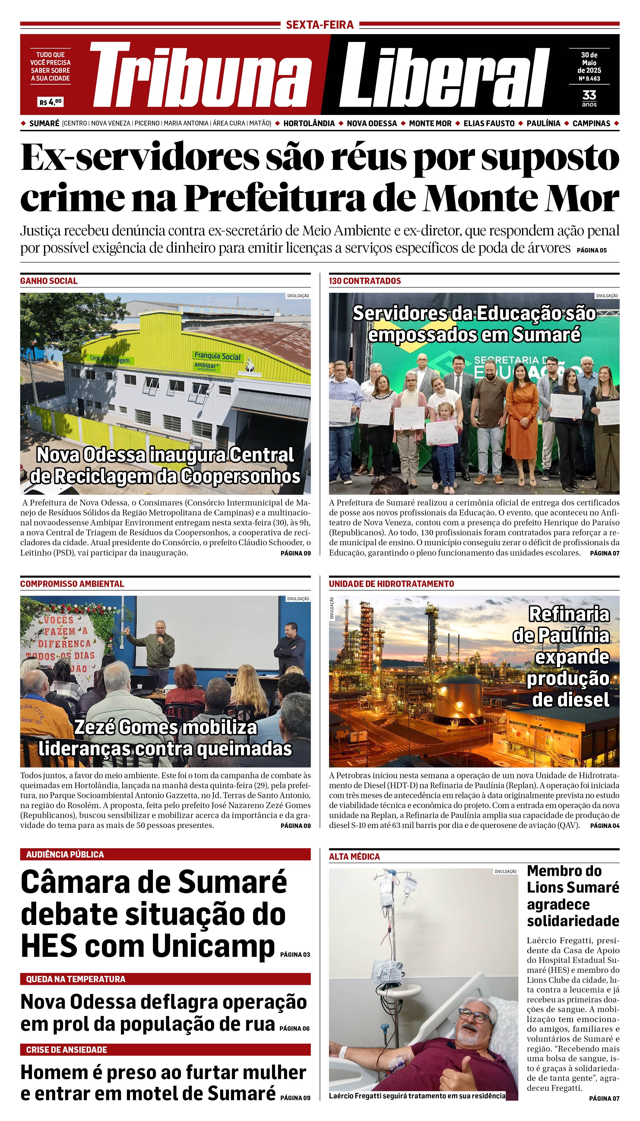 Edição de Sexta-Feira - 30-05-2025
