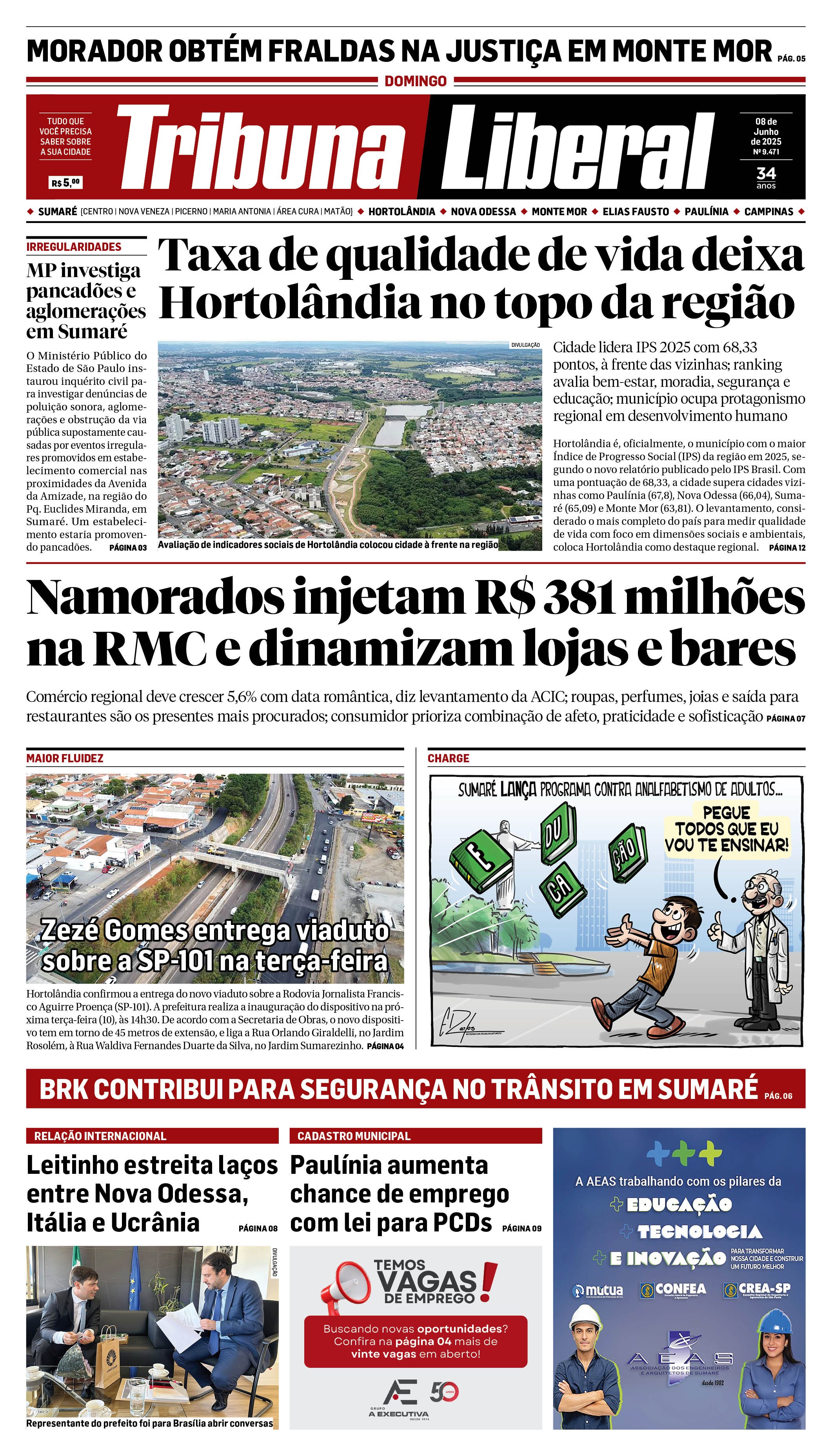 Edição de Domingo - 08-06-2025