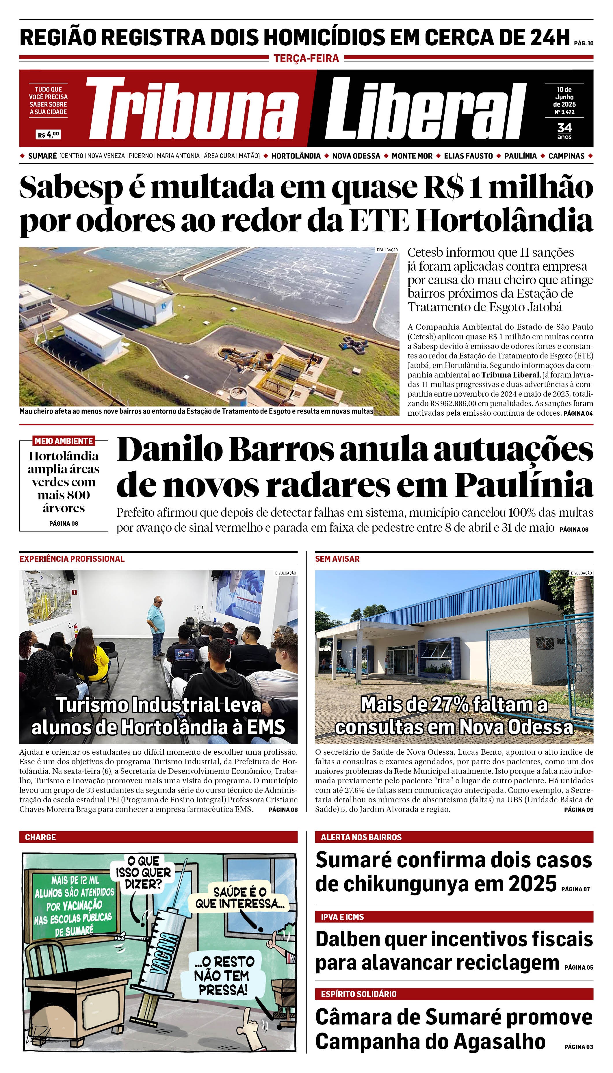 Edição de Terça-Feira - 10-06-2025