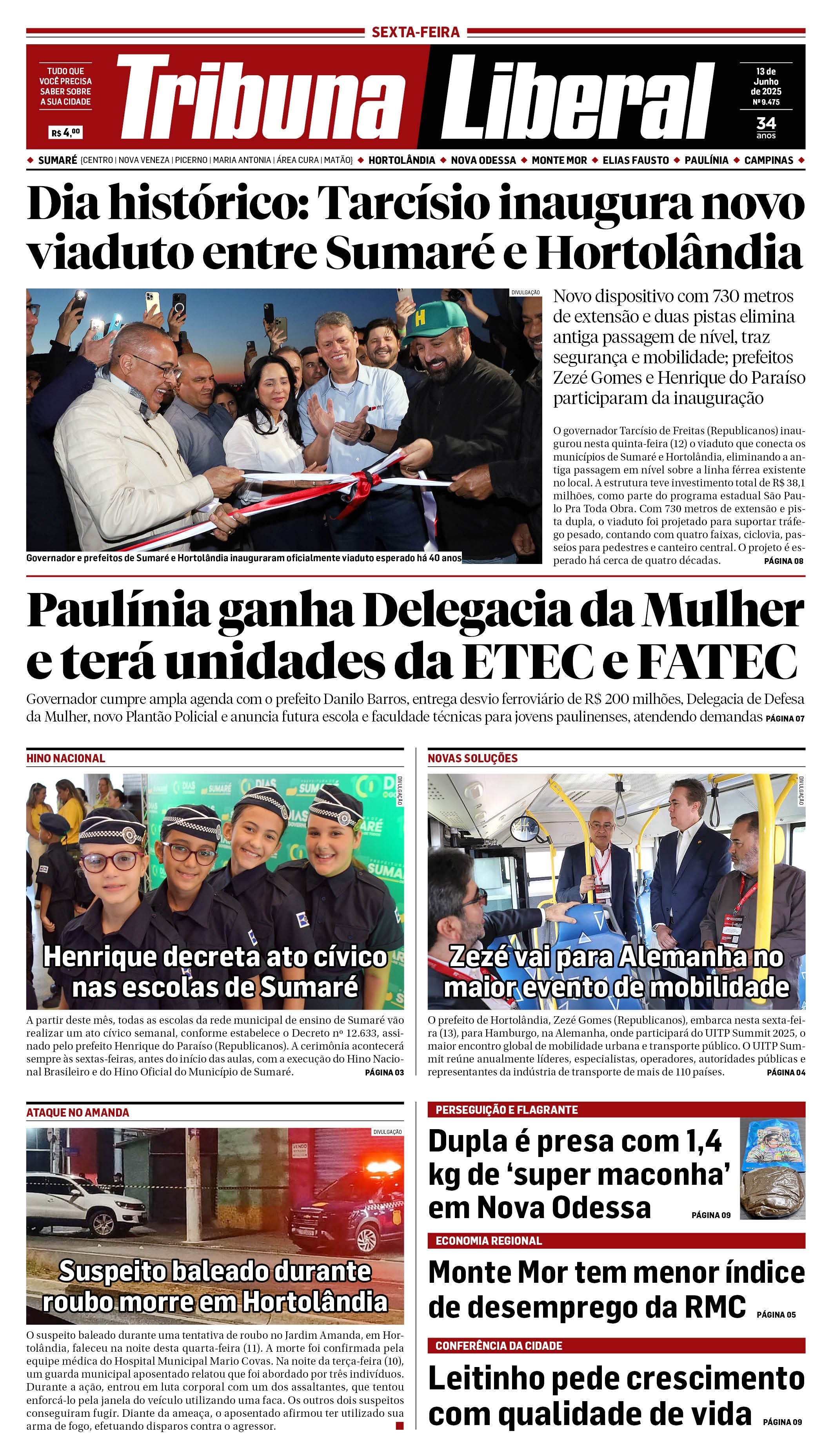 Edição de Sexta-Feira - 13-06-2025