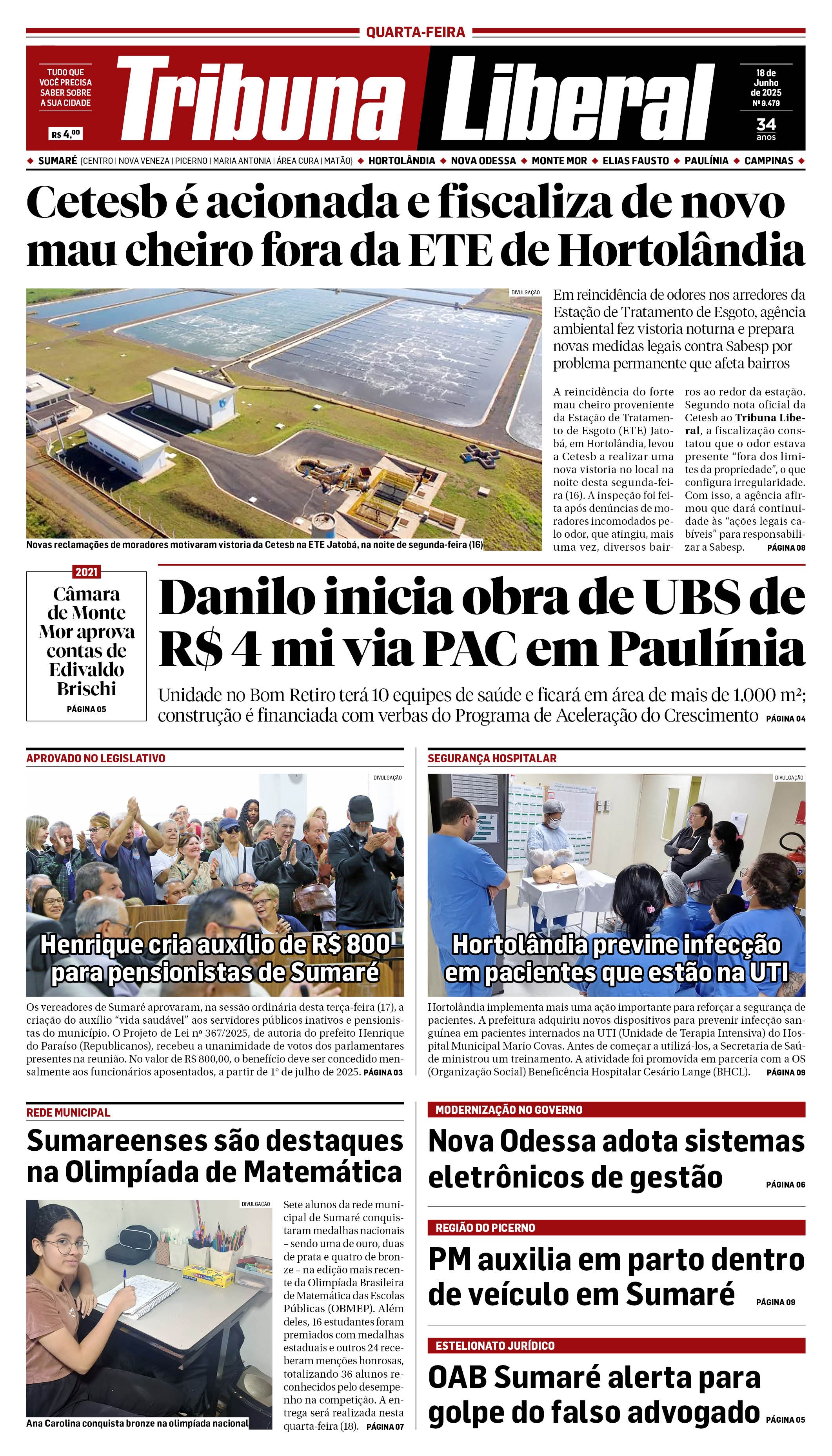 Edição de Quarta-Feira - 18-06-2025