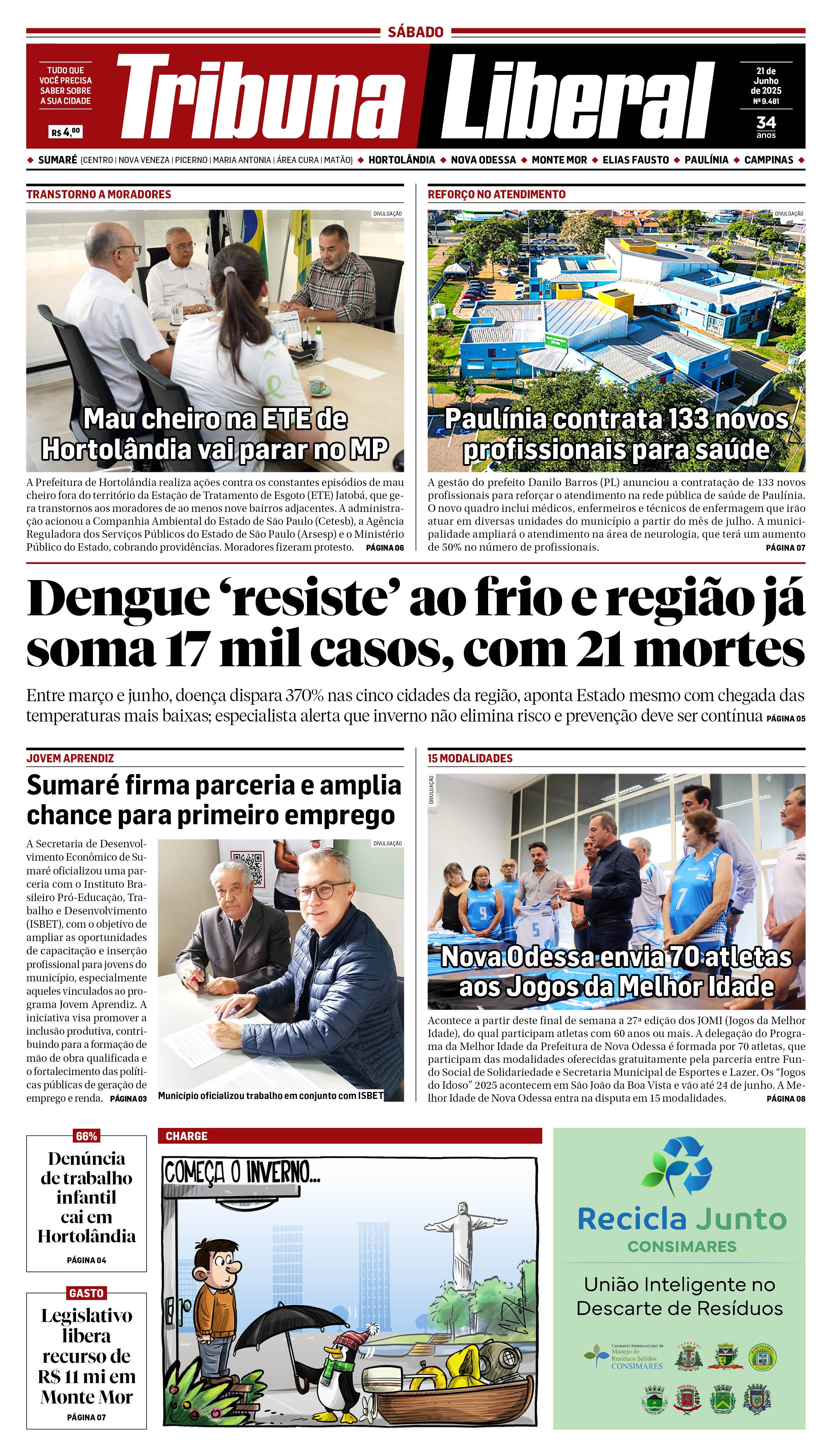 Edição de Sábado - 21-06-2025