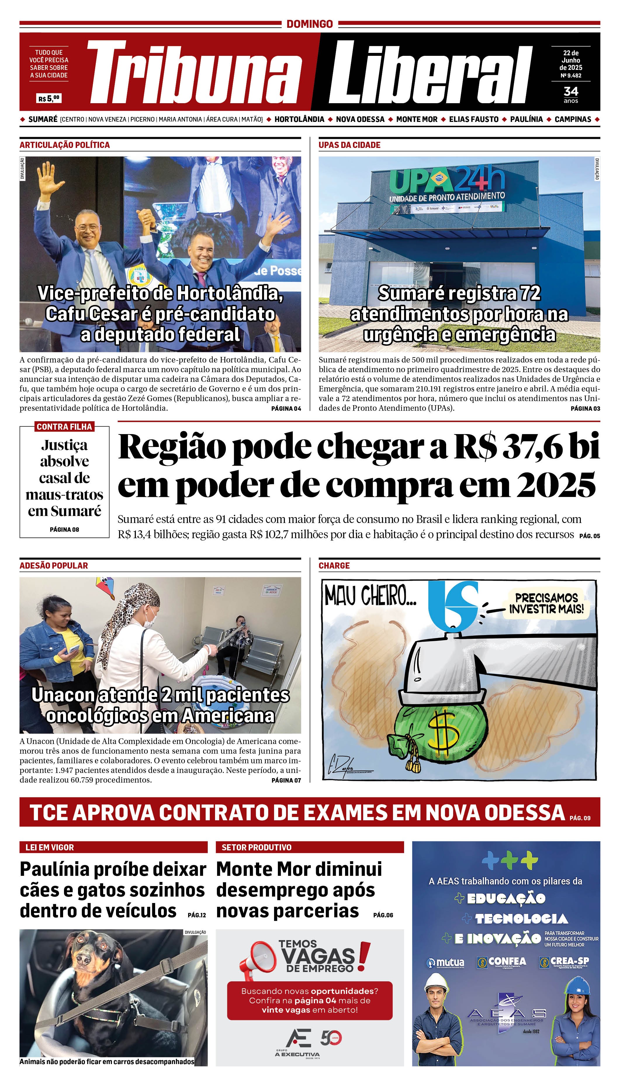 Edição de Domingo - 22-06-2025