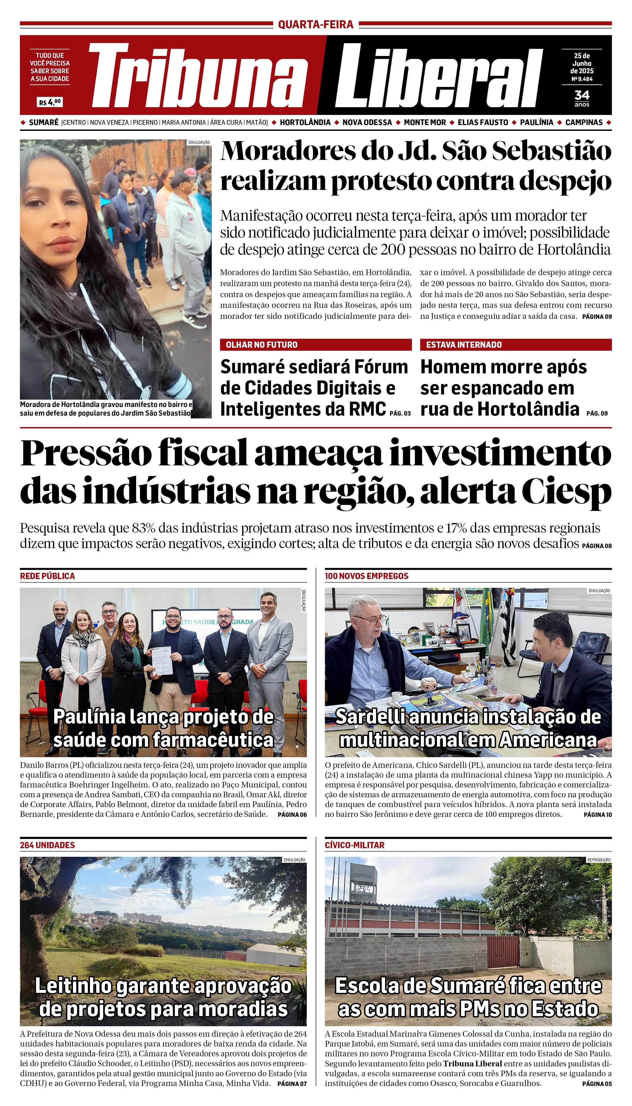 Edição de Quarta-Feira - 25-06-2025