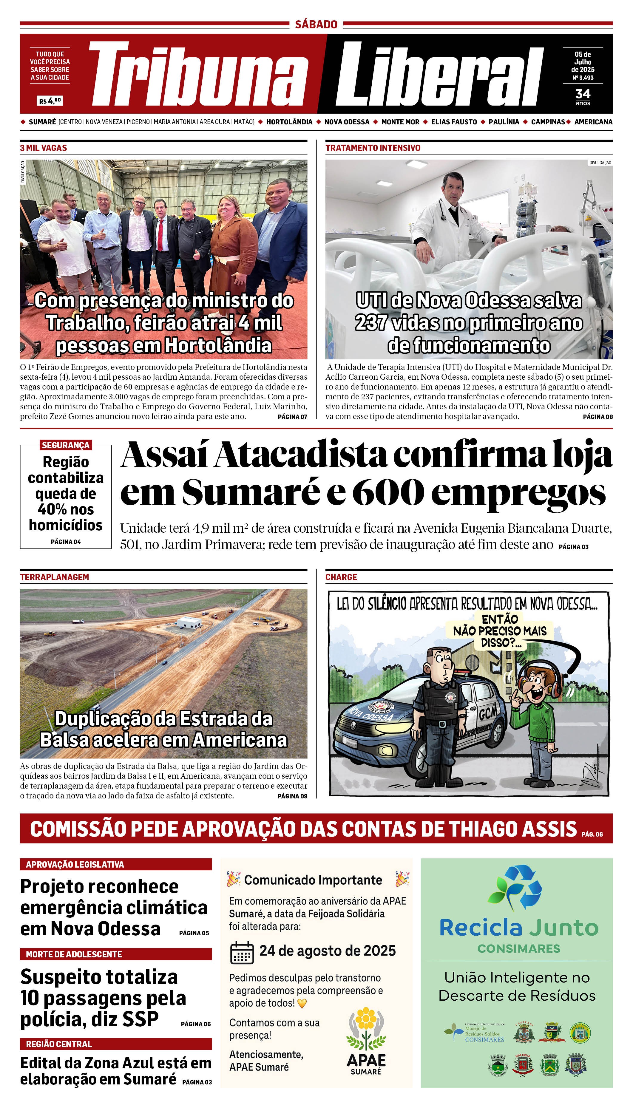 Edição de Sábado - 05-07-2025