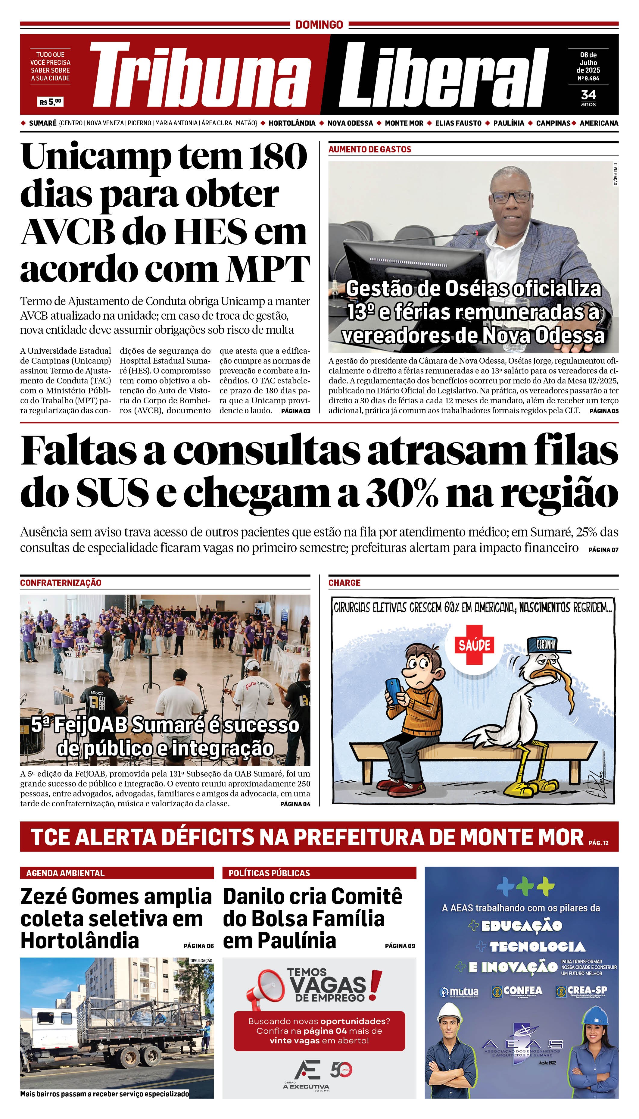 Edição de Domingo - 06-07-2025