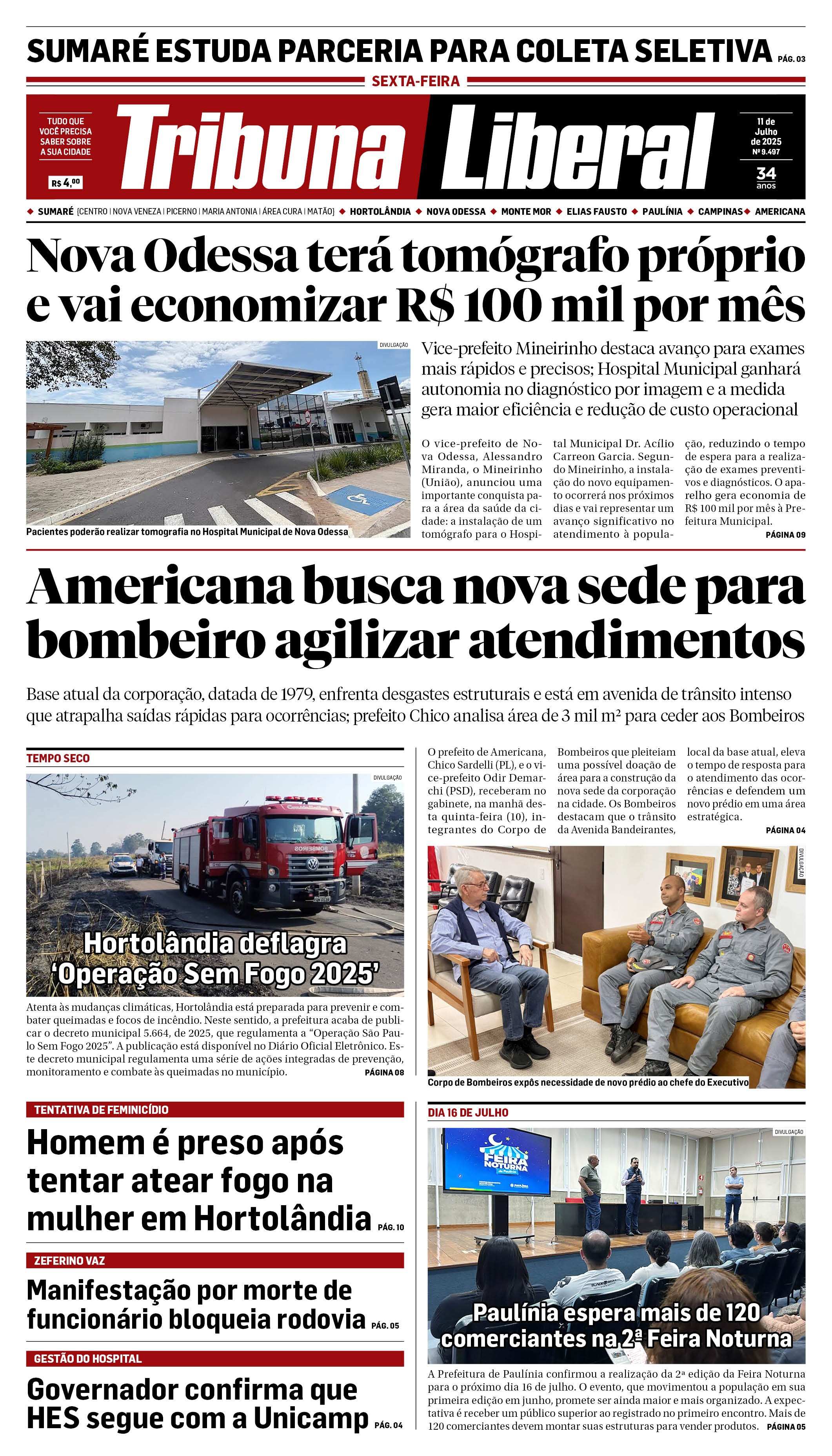 Edição de Sexta-Feira - 11-07-2025